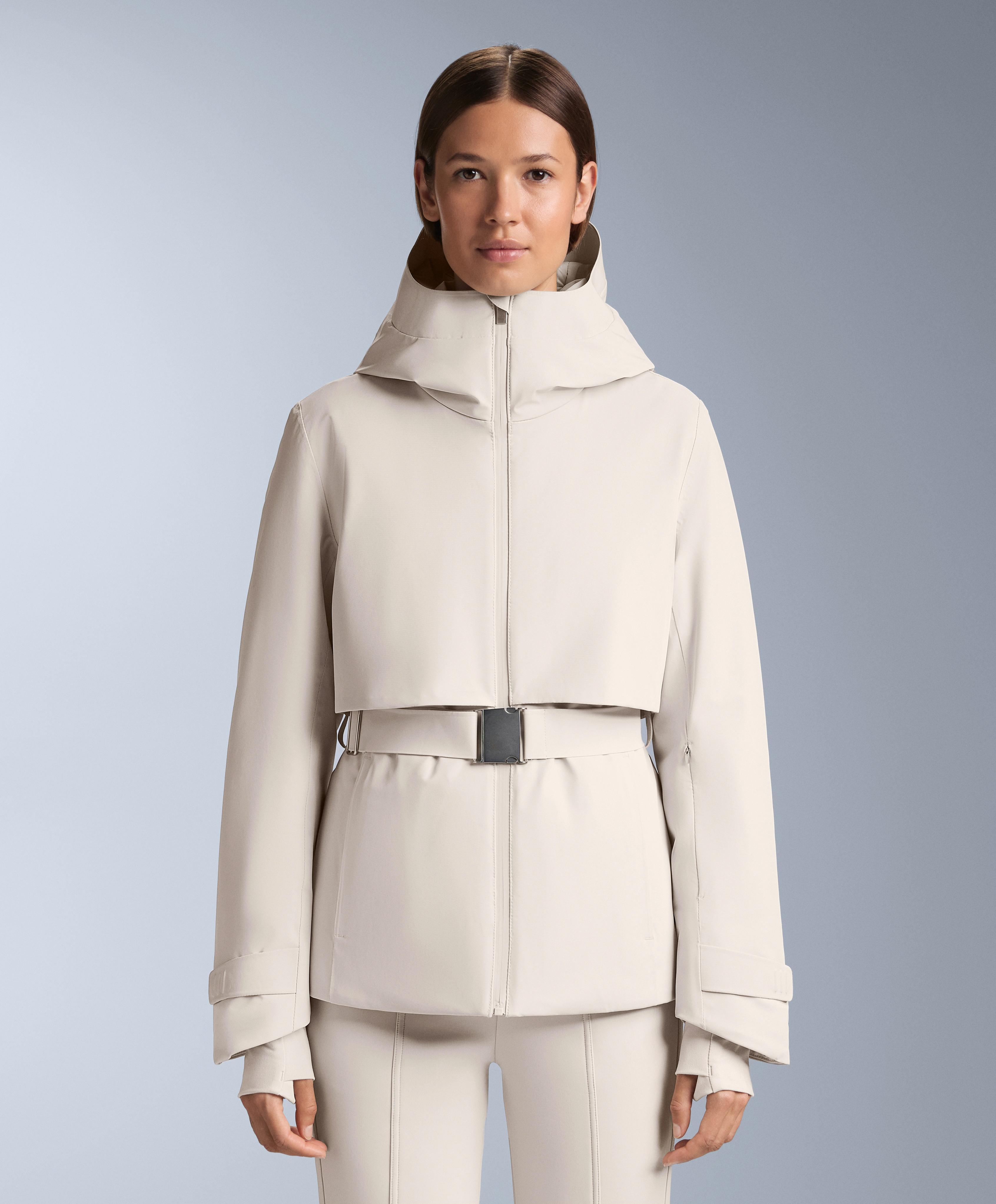 Primaloft® Feel the Performance TM SKI waterproof layered jacket — PALE MINK