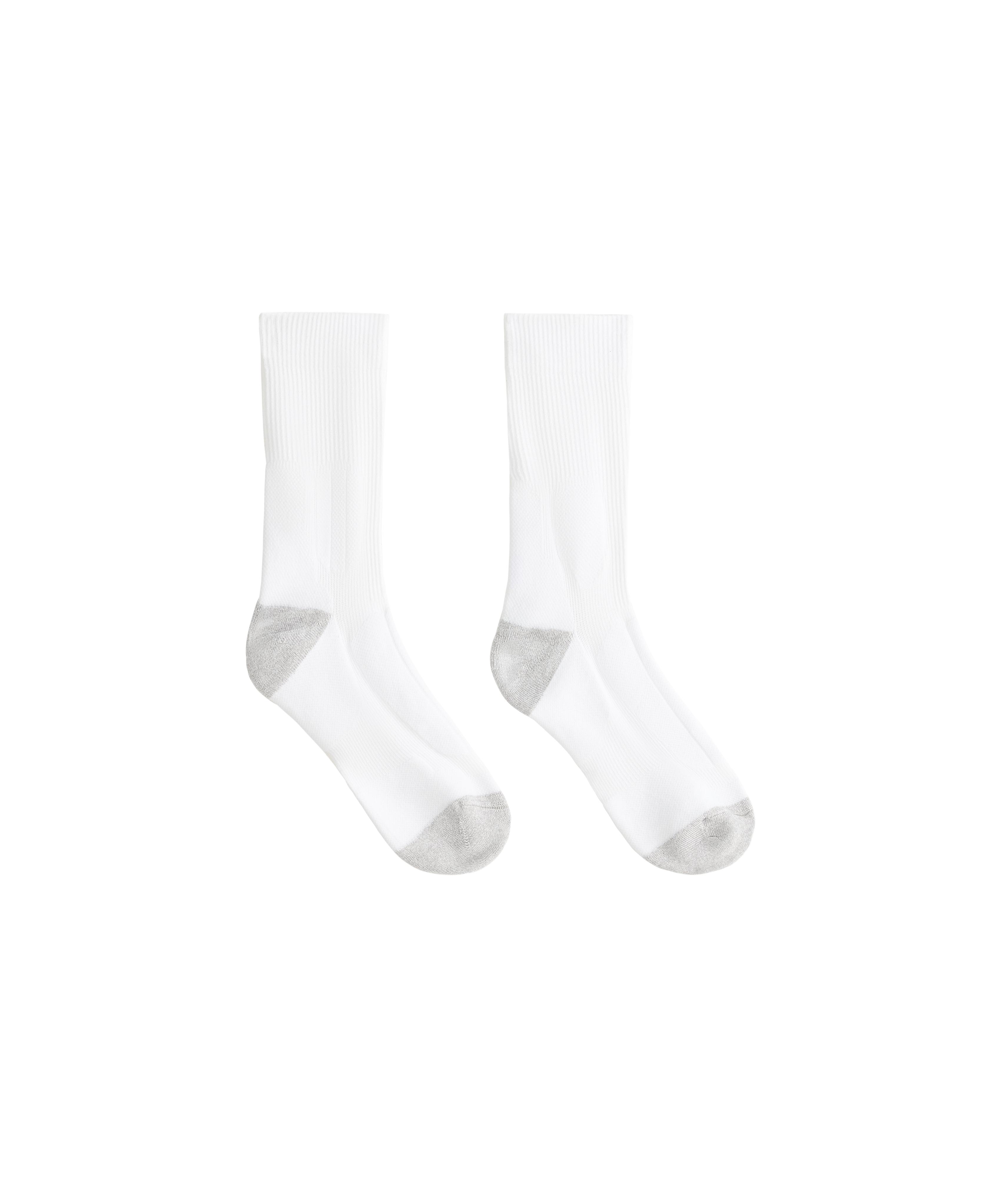 Classic polyamide blend sports socks — SAND MELANGE