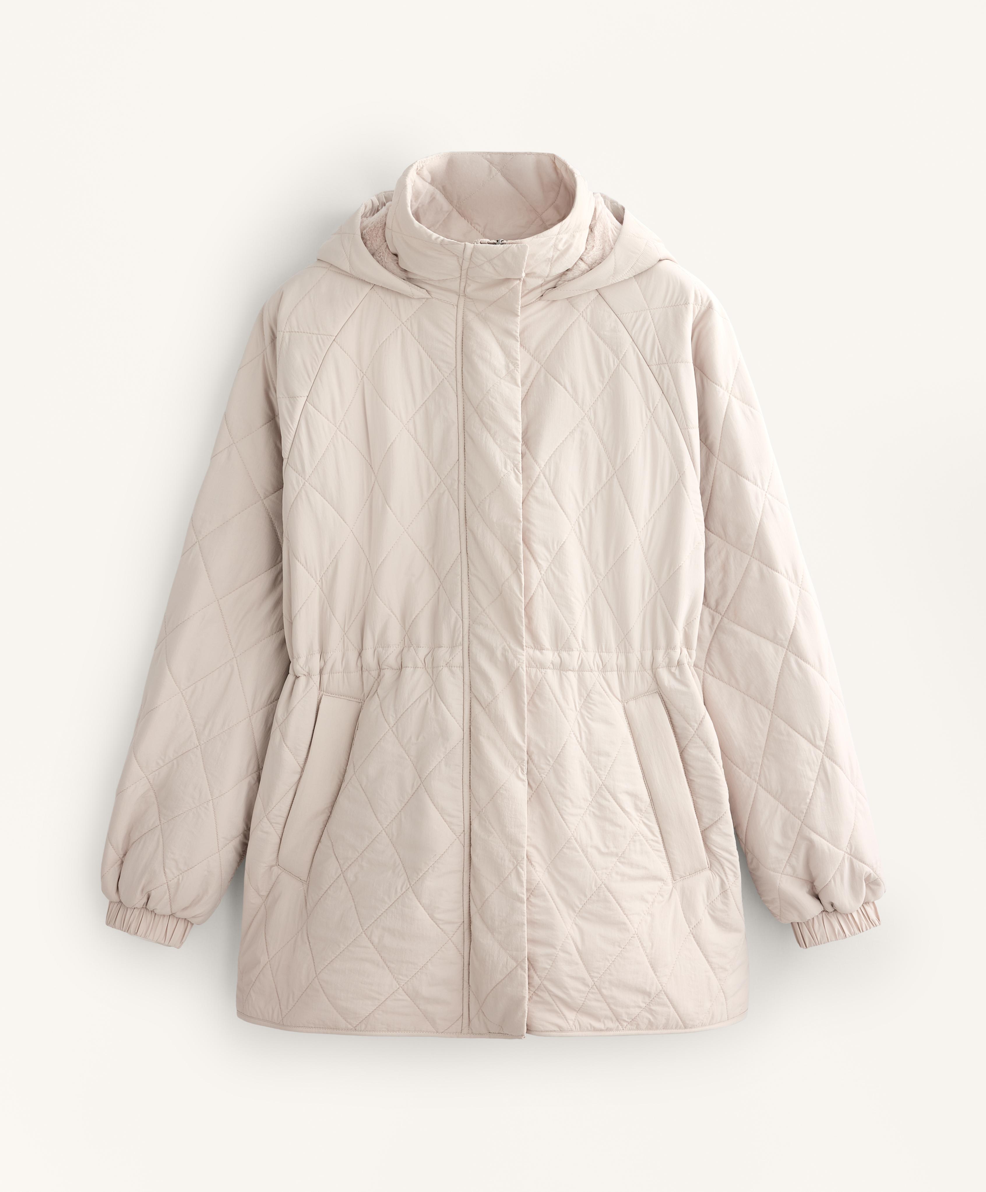 FELLEX® AEROGEL long padded jacket — PALE MINK