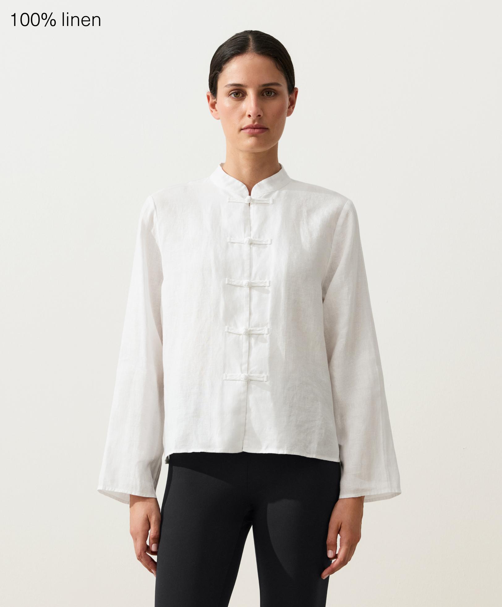 Camisa coll mao 100% lli botons