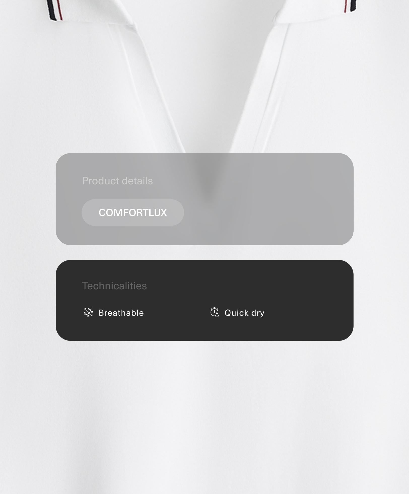 Polo Comfortlux manga corta Polo Comfortlux manga corta