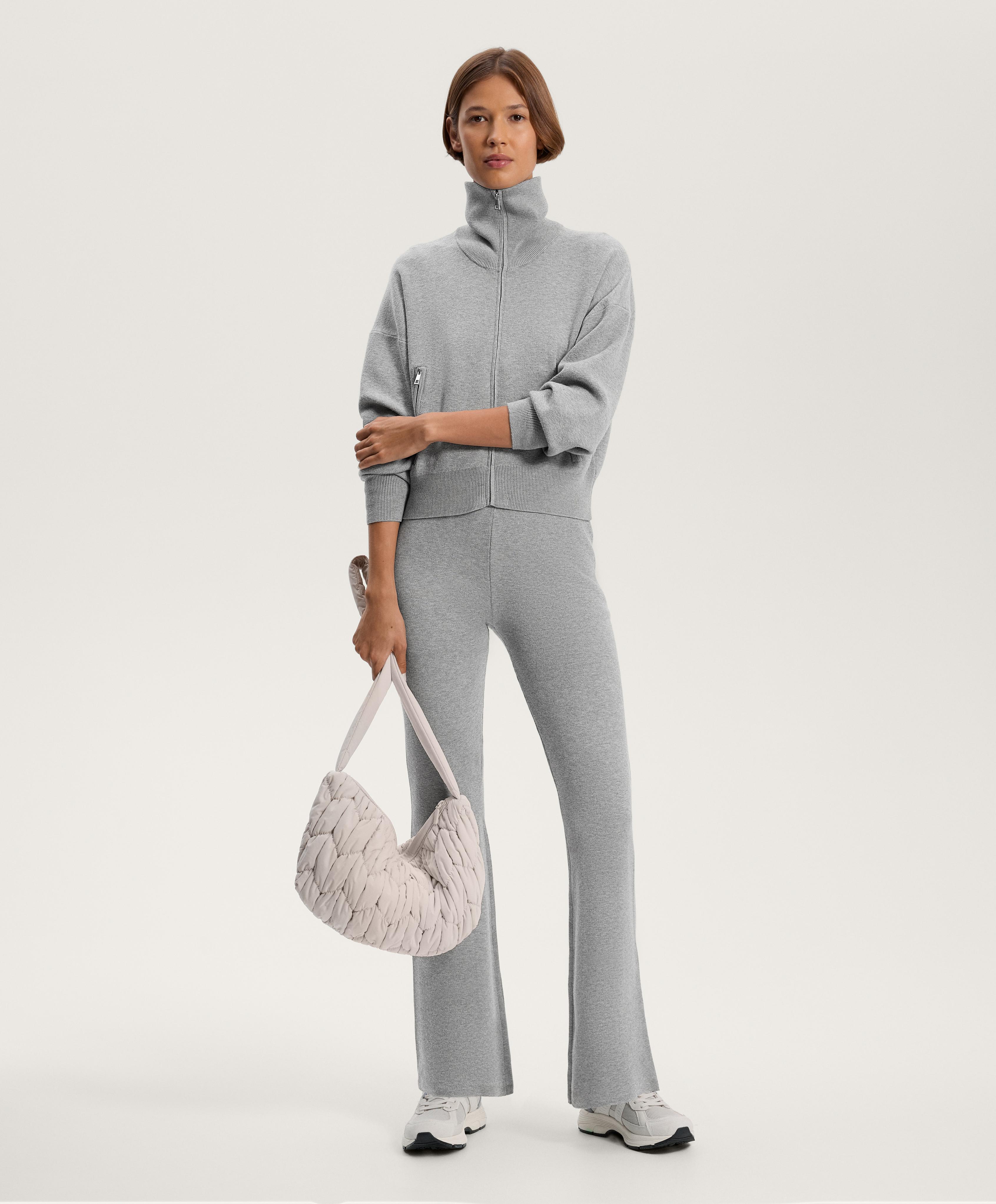 Flare knit trousers Flare knit trousers