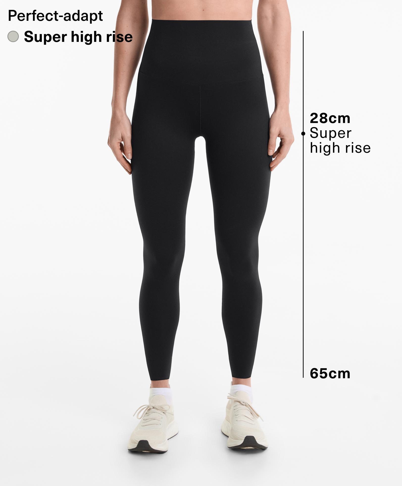Perfect-adapt super-high-rise 65cm ankle-length leggings