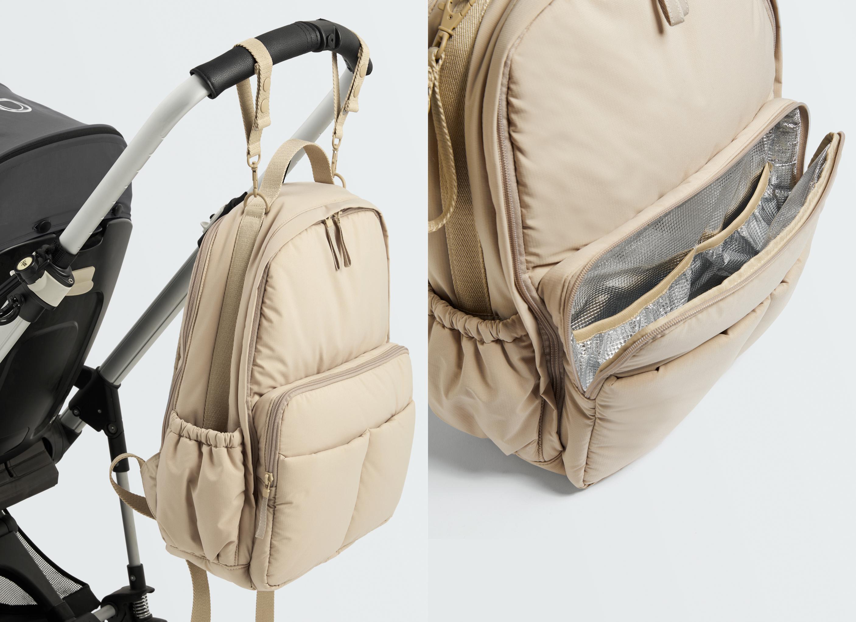 Maxi maternity backpack — SAND