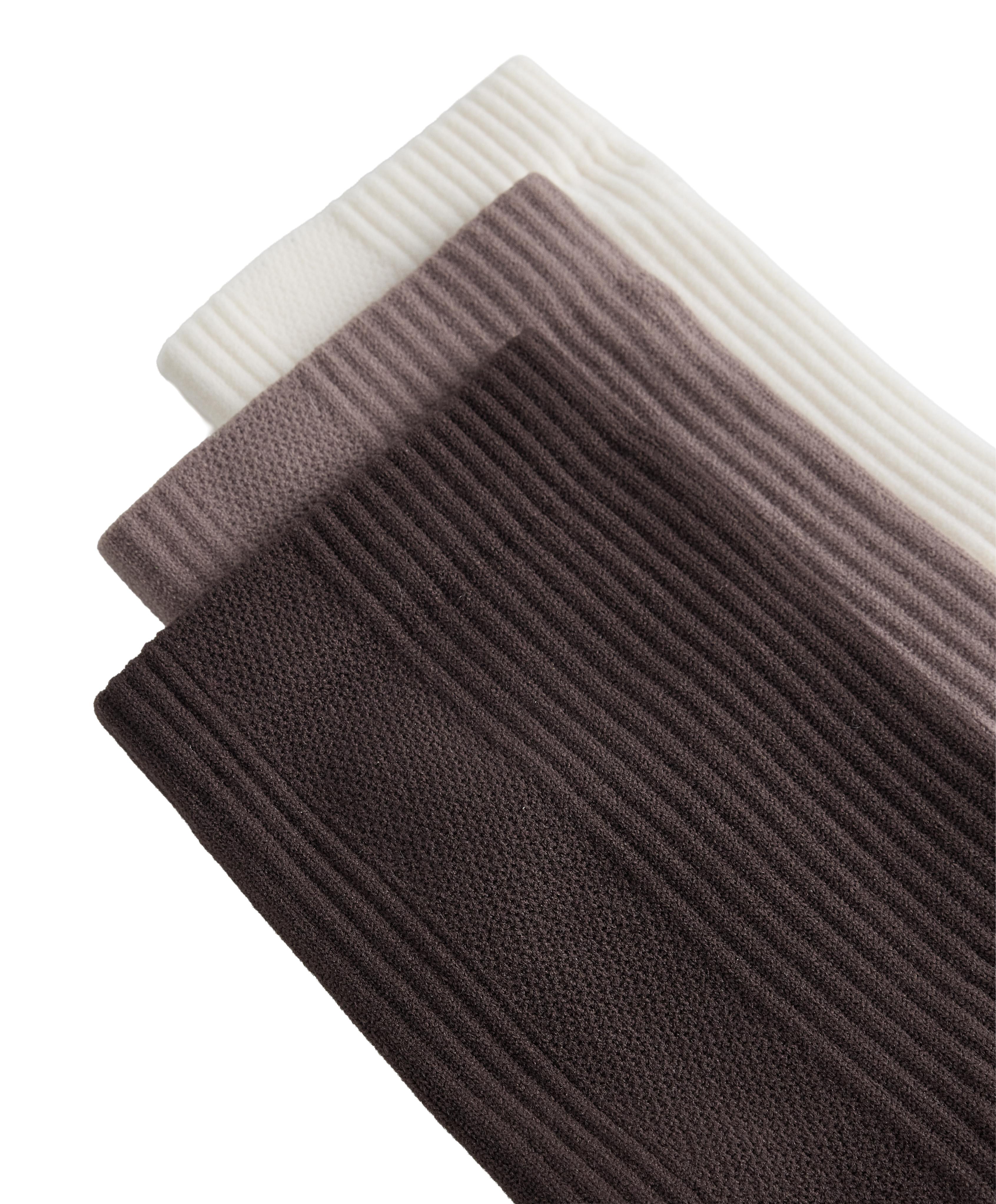 3 pairs of Classic polyamide blend sports socks — BROWN