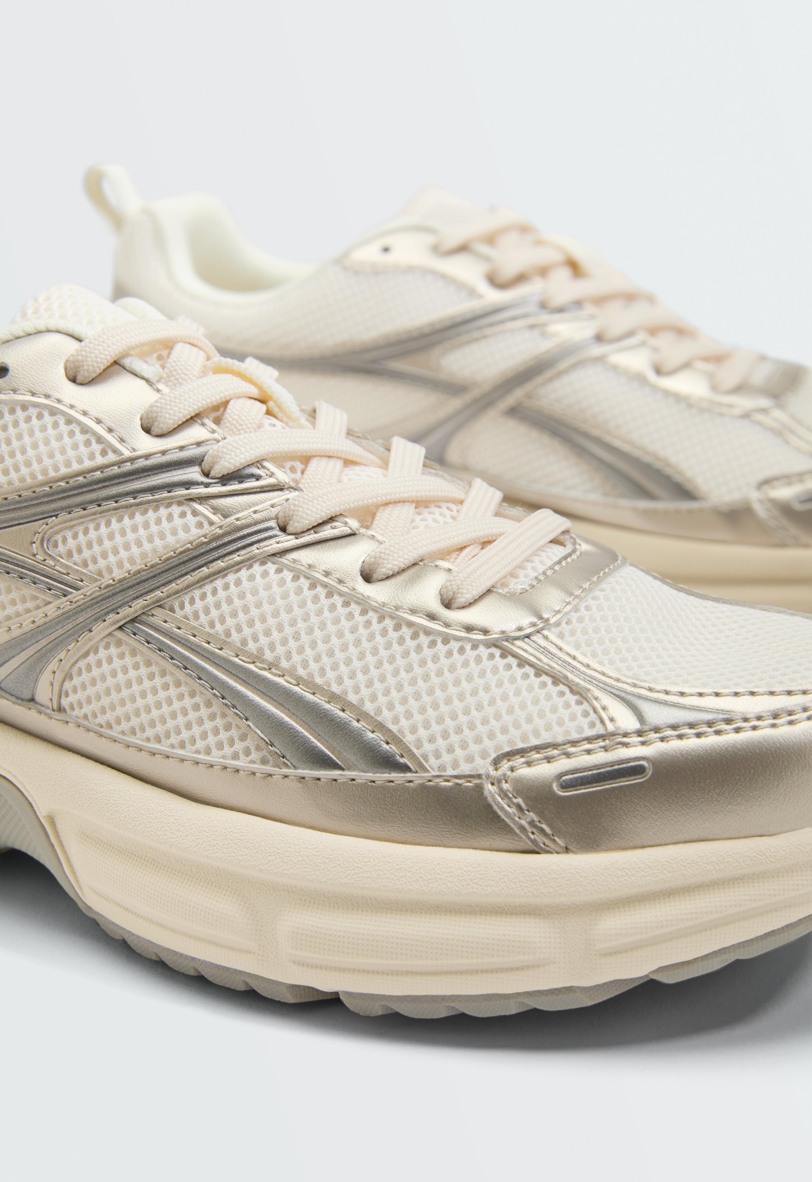 Running-style trainers — Champagne