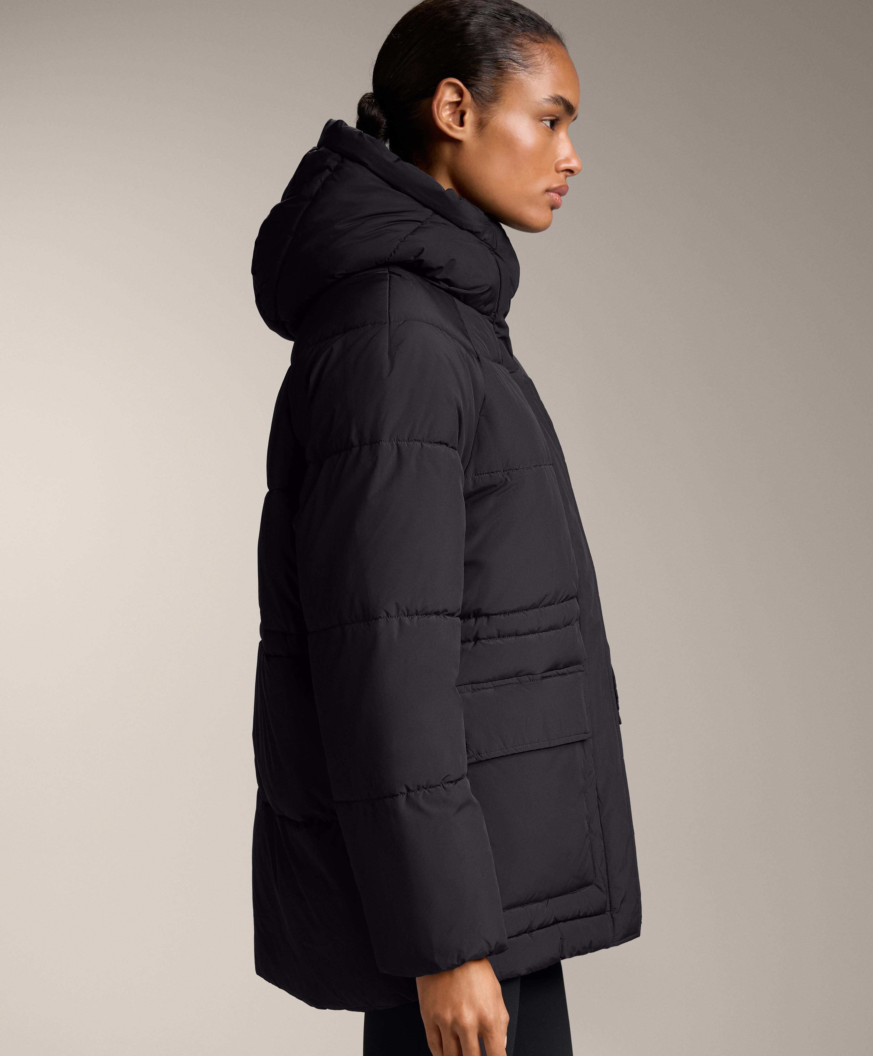 Primaloft® water-repellent padded jacket — BLACK