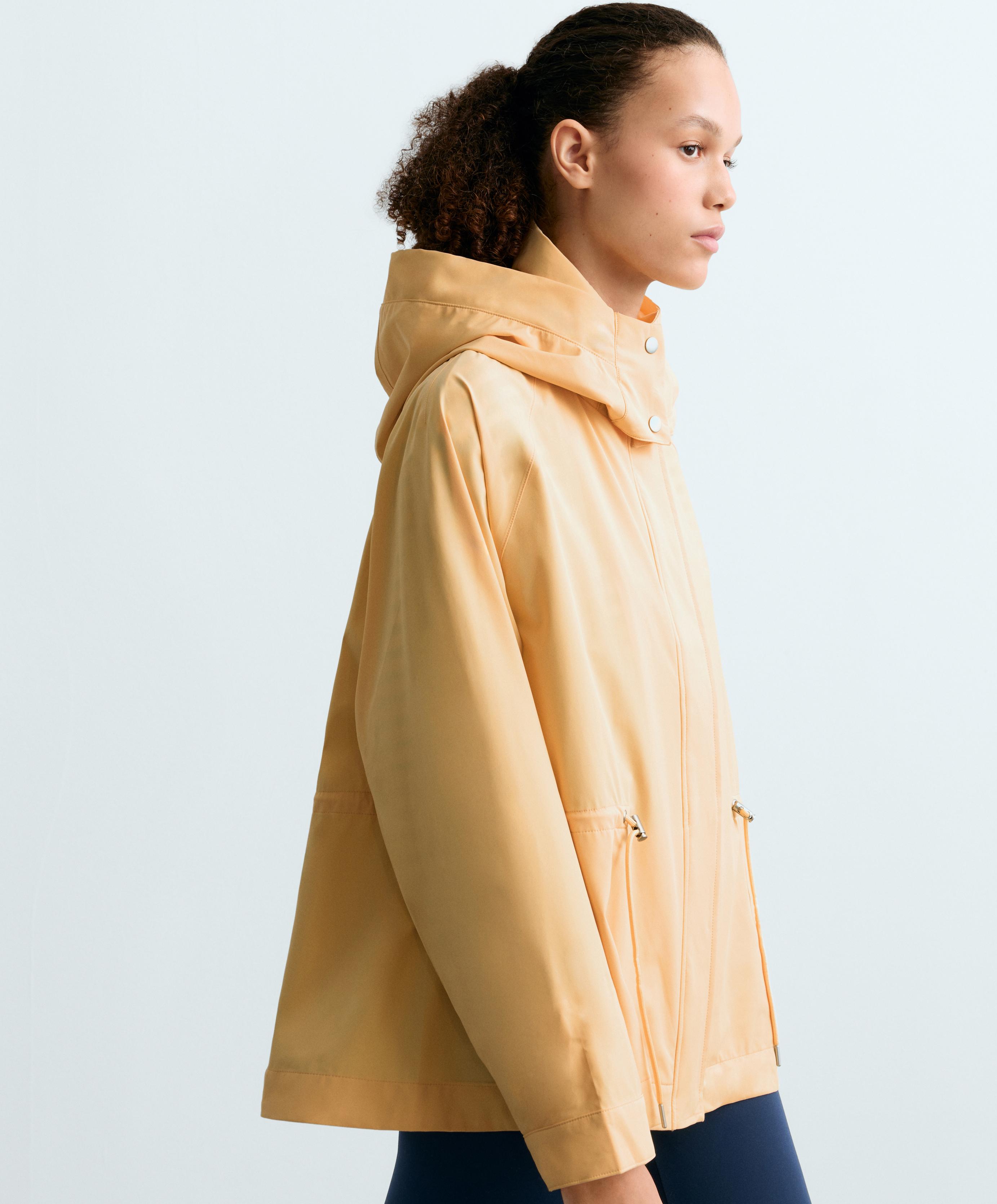 Extra lightweight 10k waterproof jacket — PALE YELLOW