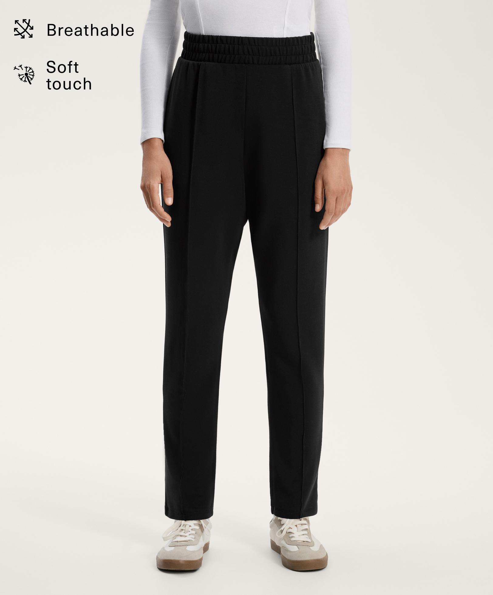 Pantalon jogger en modal au toucher doux Pantalon jogger en modal au toucher doux
