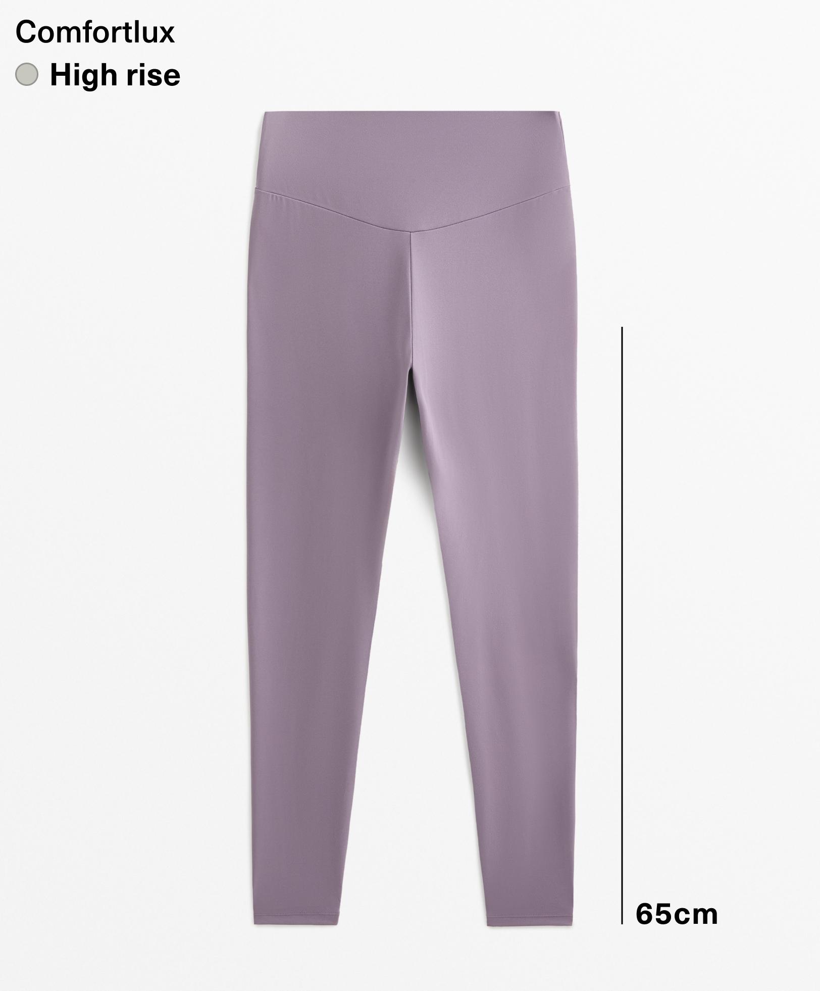 Comfortlux high-rise ankle-length leggings