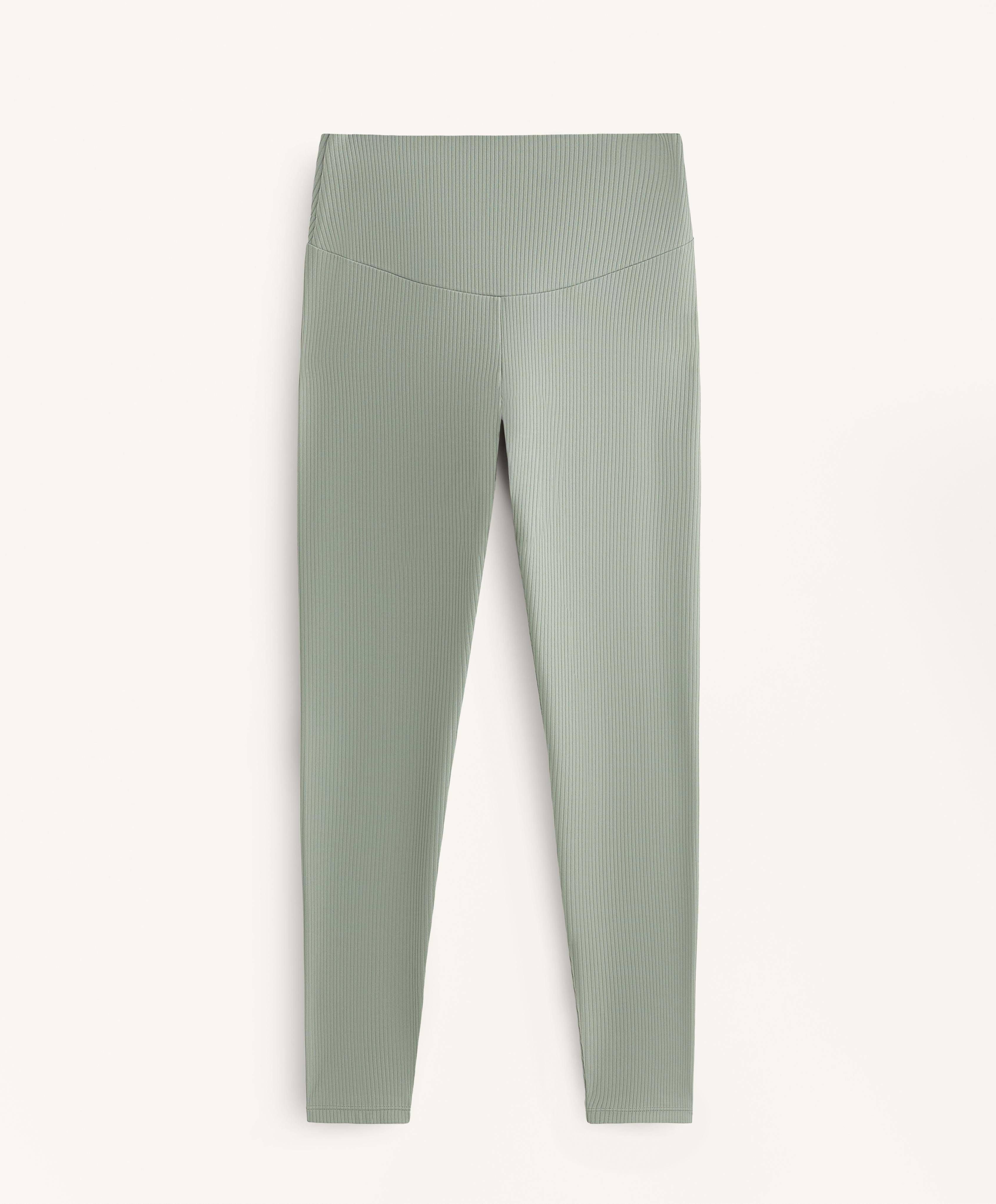 Legginsy do kostek z wysokim stanem Comfortlux rib - Wyprzedaż Legginsy do kostek z wysokim stanem Comfortlux rib - Wyprzedaż