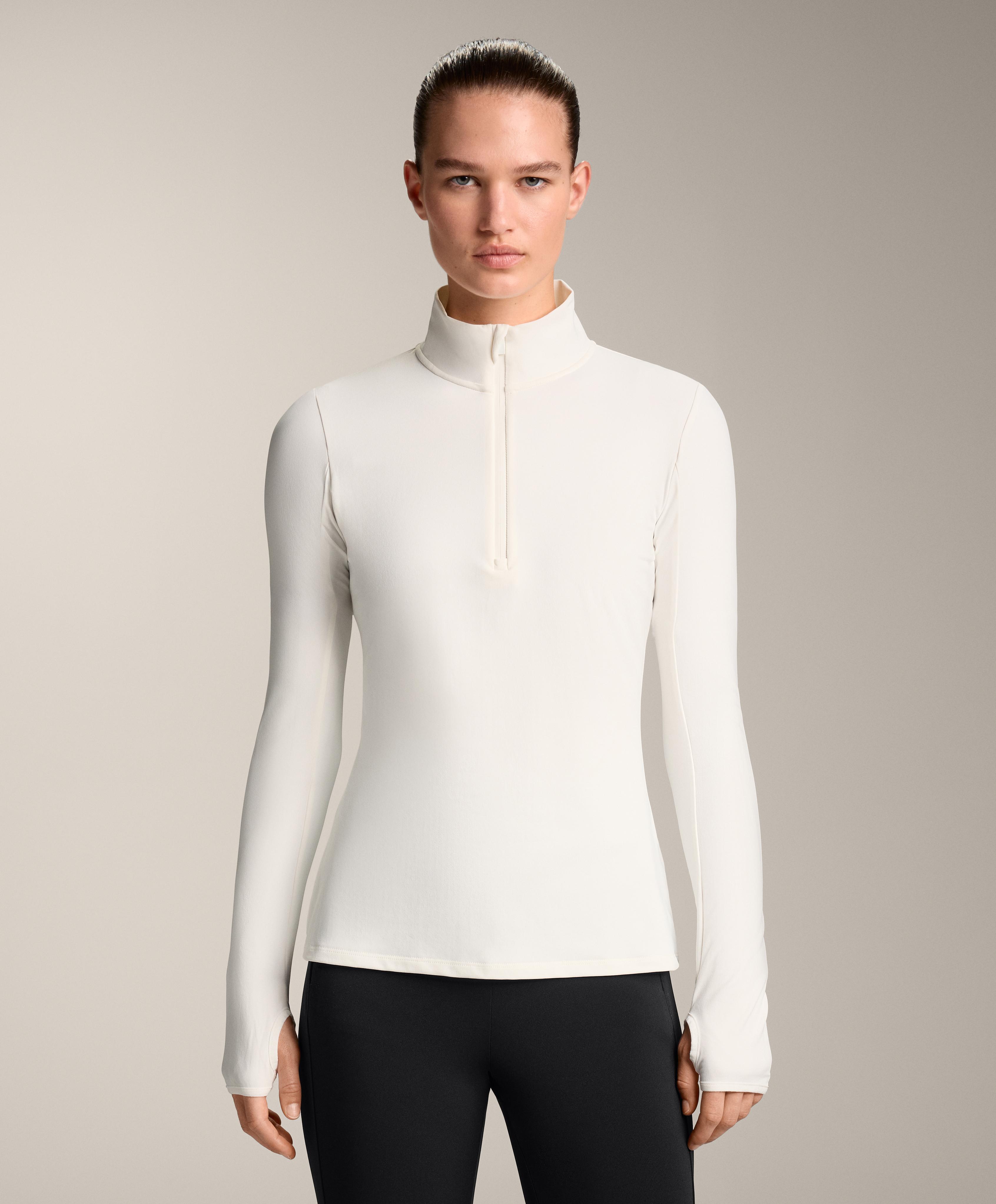 Half-zip base layer T-shirt