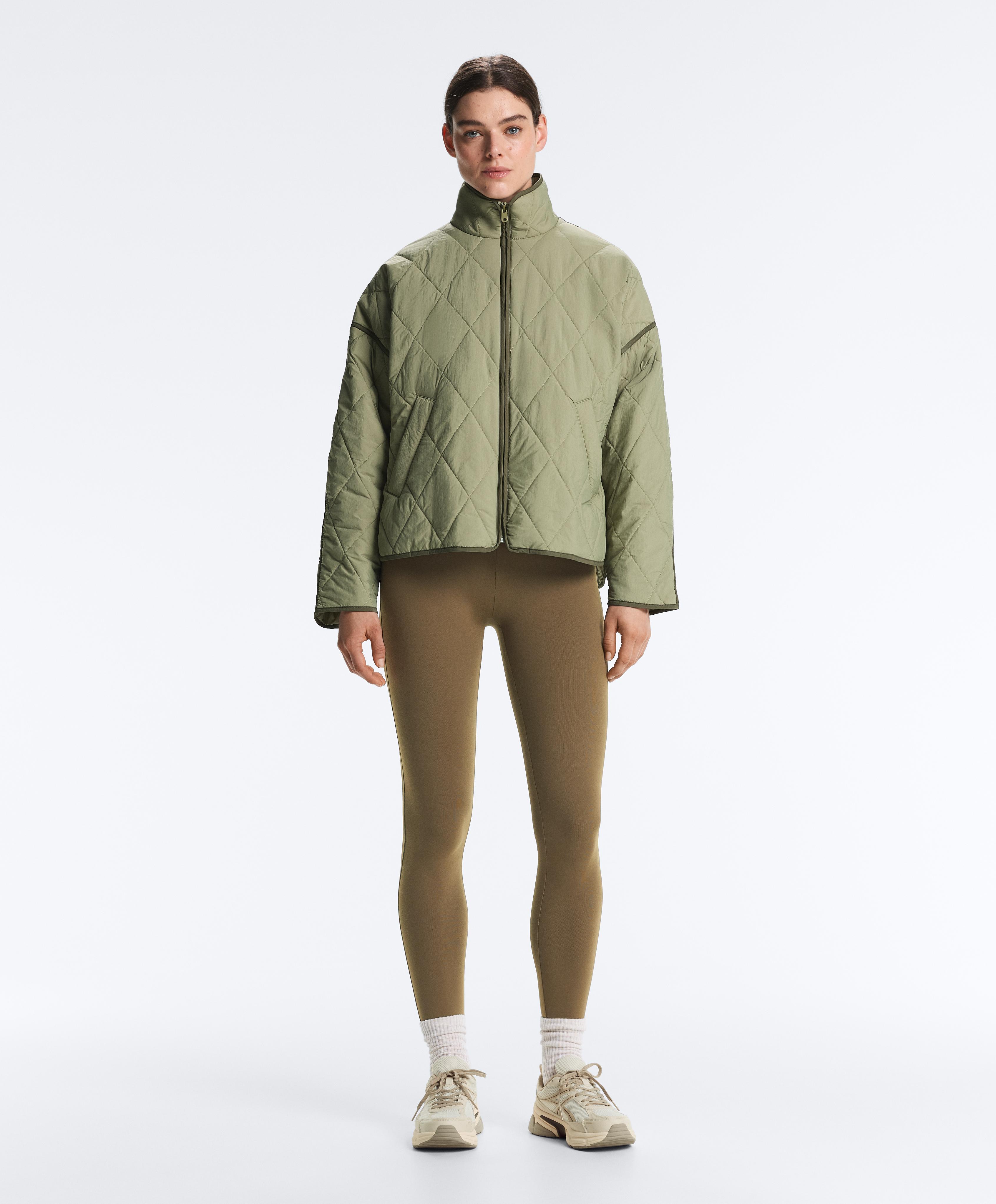 Water-repellent FELLEX® AEROGEL padded jacket — WASHED APPLE GREEN