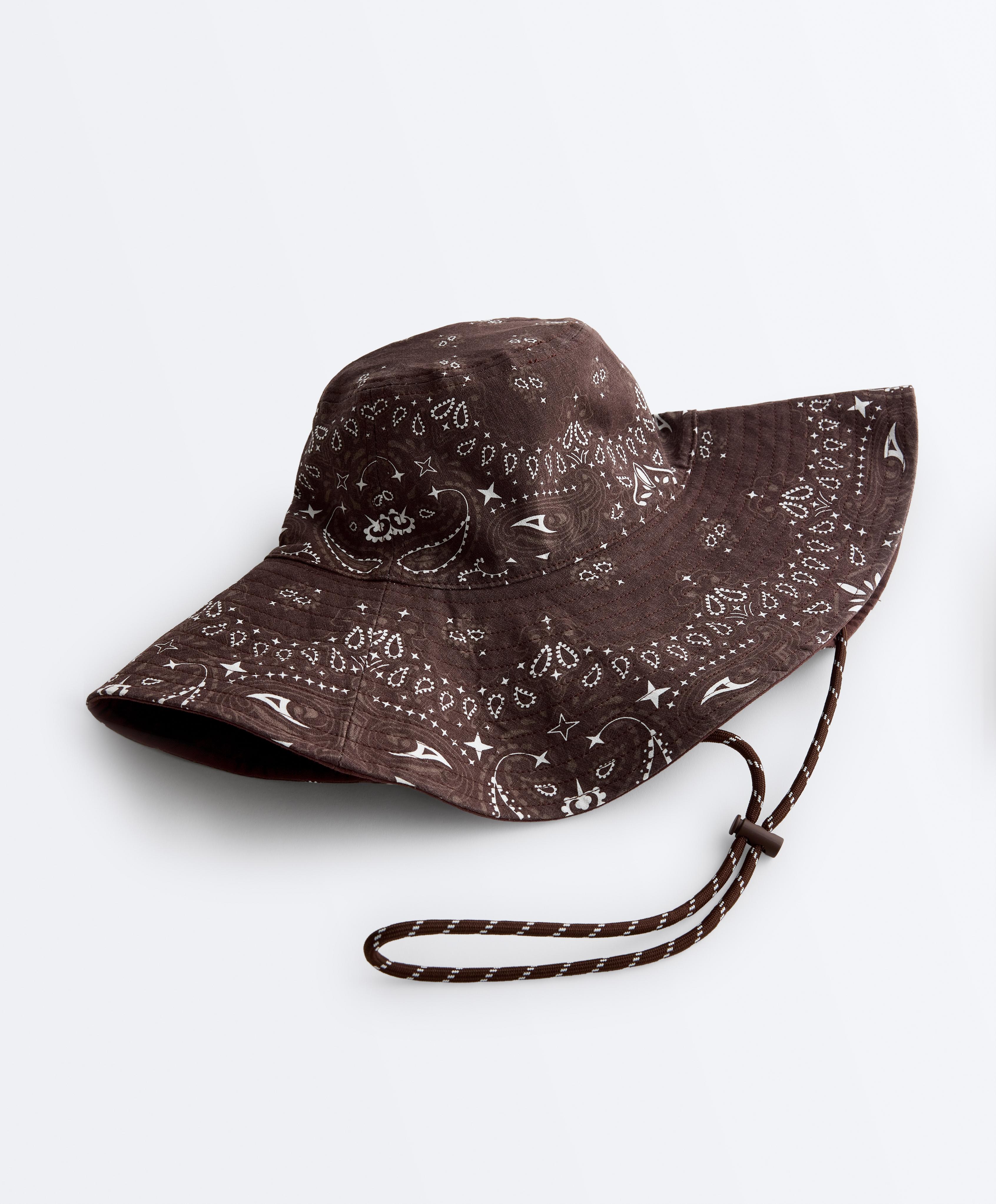 100% Cotton Bandana Bucket Hat