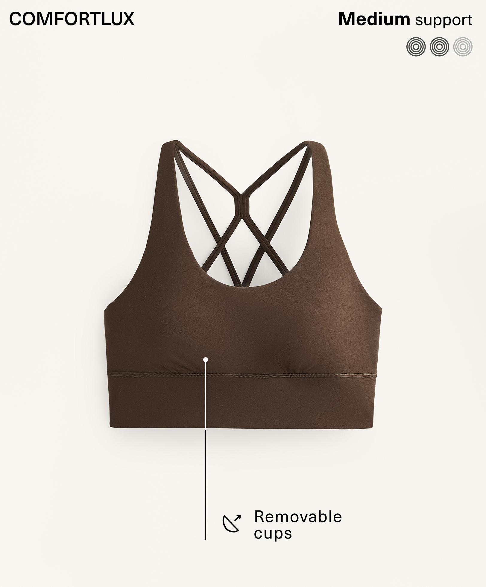 Comfortlux спортски градник, средна поддршка, чашки