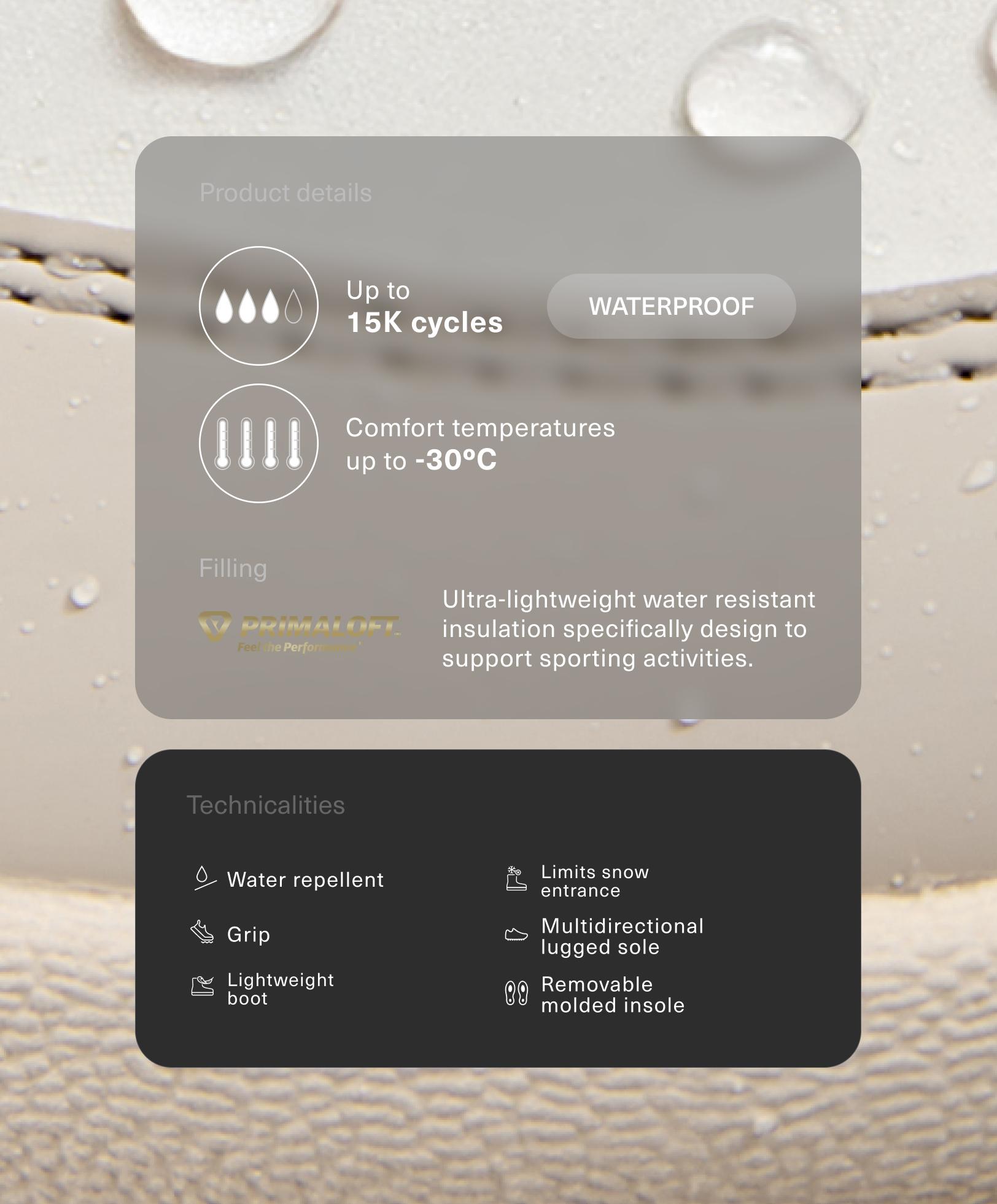 بوت بأربطة مدمجة