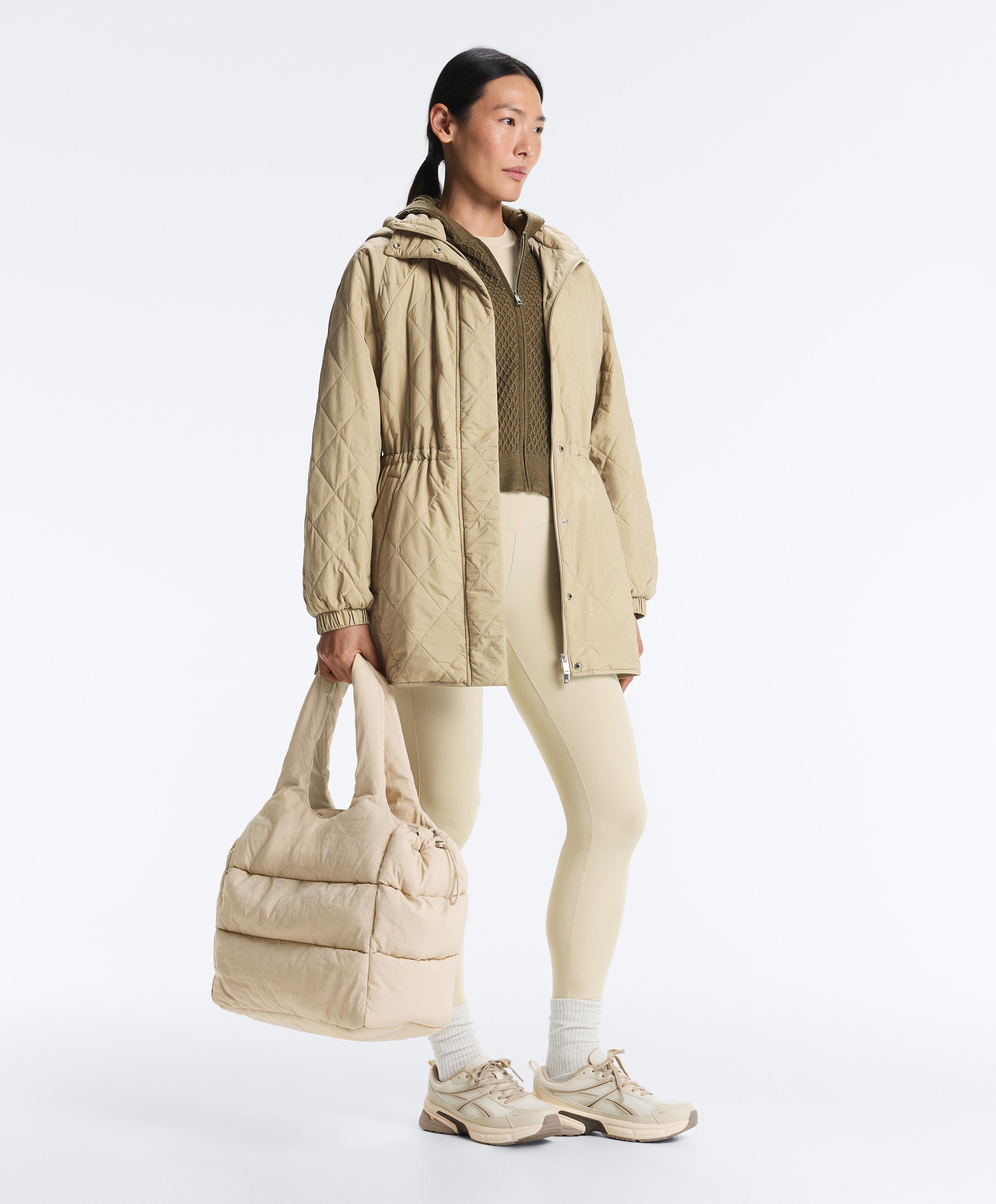 FELLEX® AEROGEL padded jacket — GREEN BEIGE