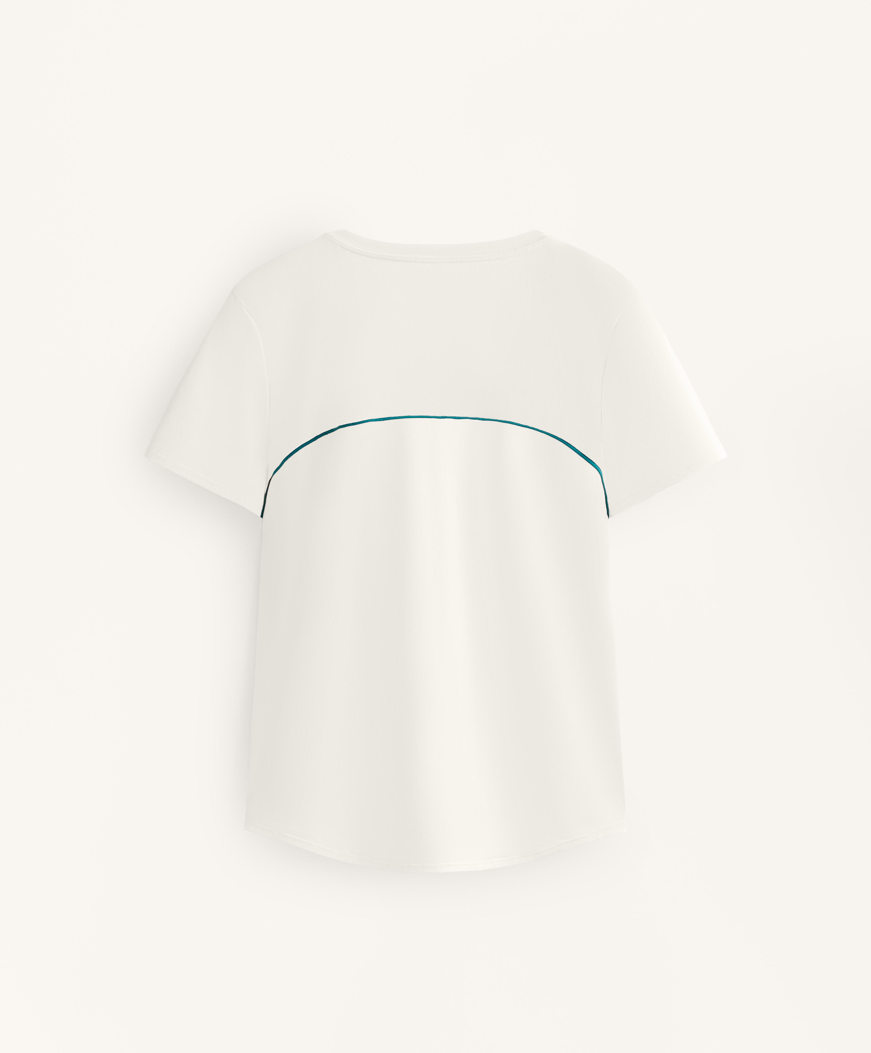 Lines short-sleeved technical T-Shirt