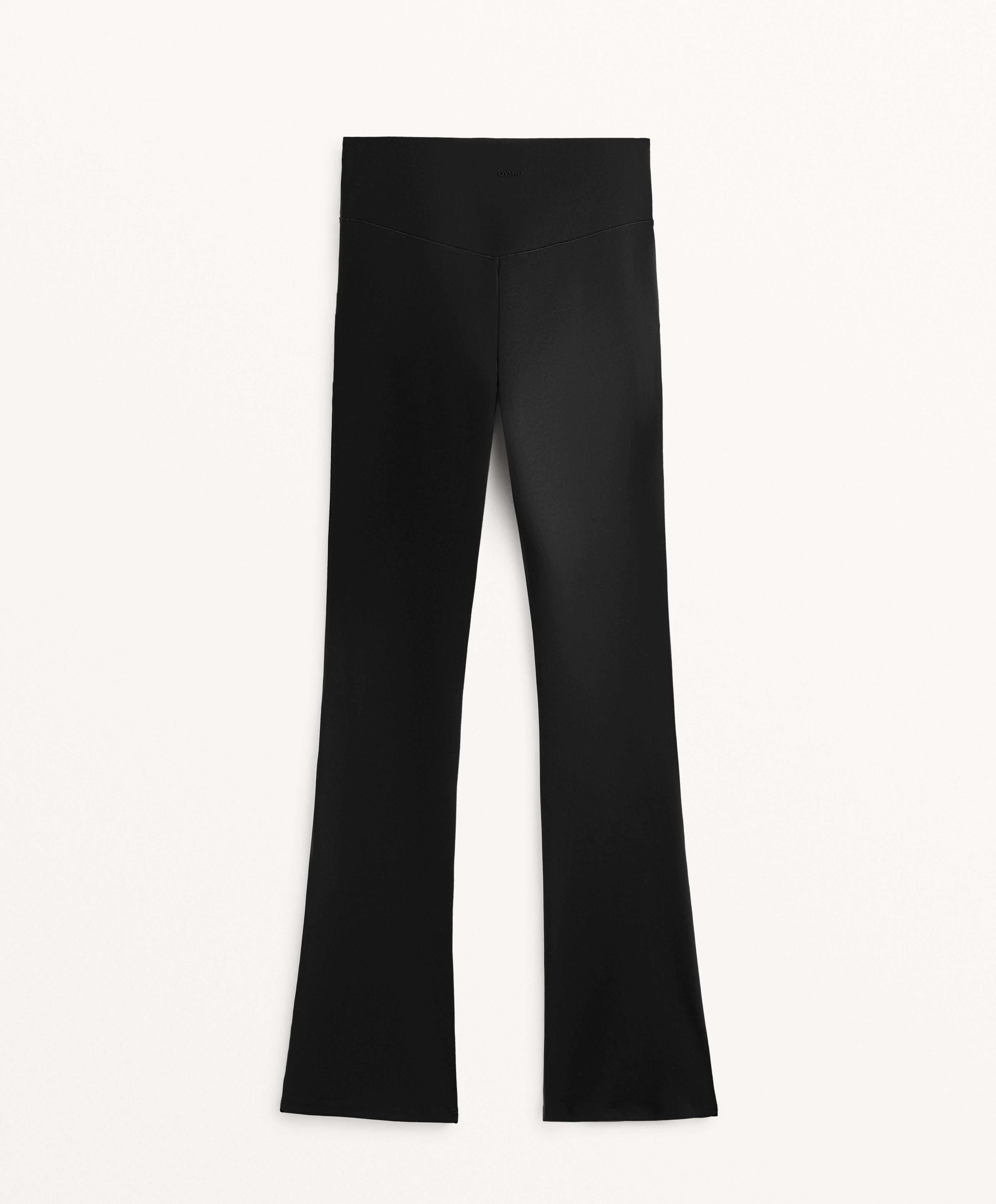 Evermove high-rise flare trousers