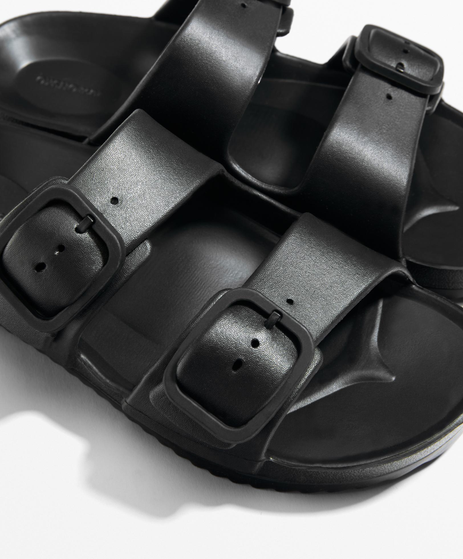 Buckled sandals