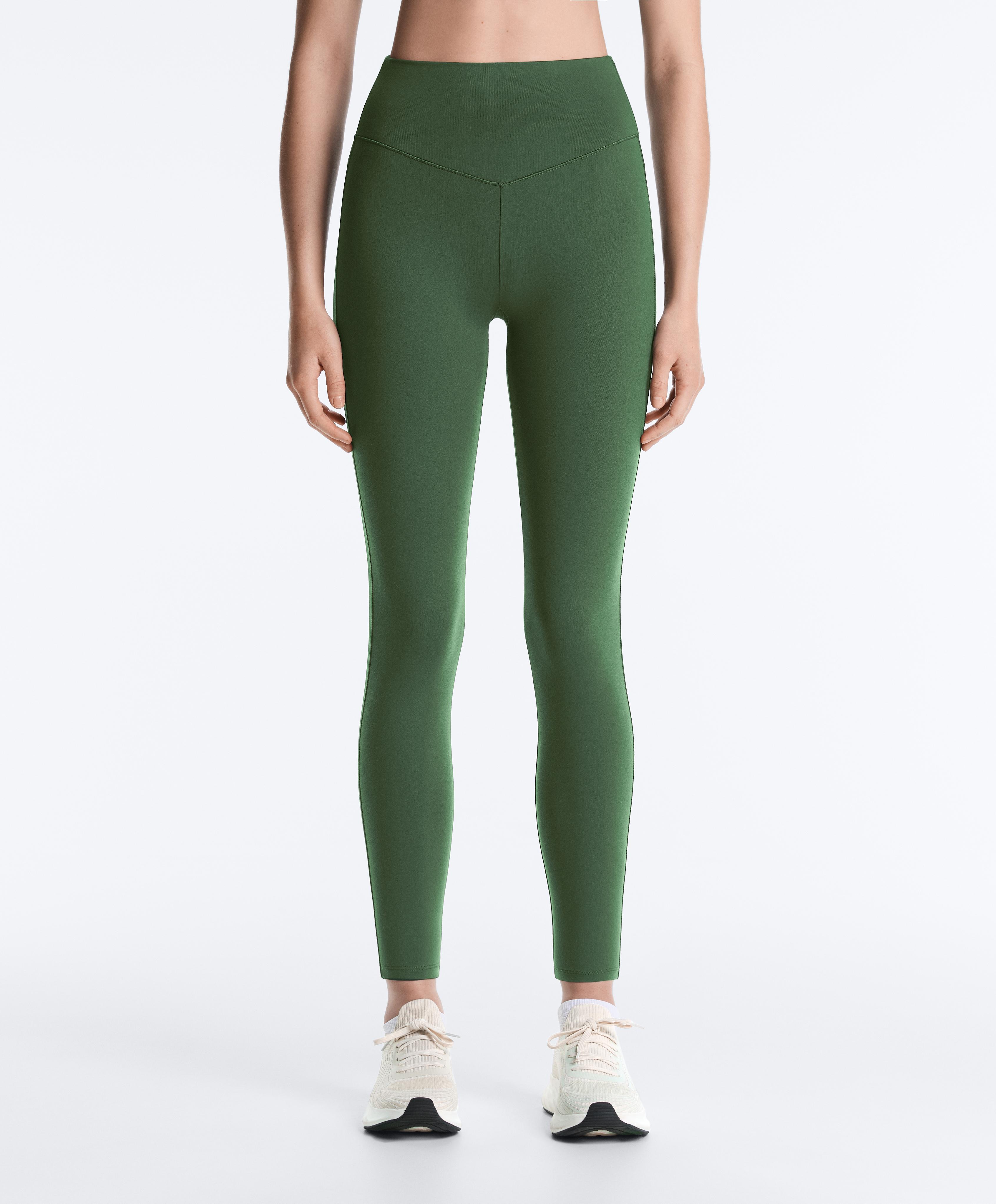 Evermove high-rise ankle-length leggings — GREEN