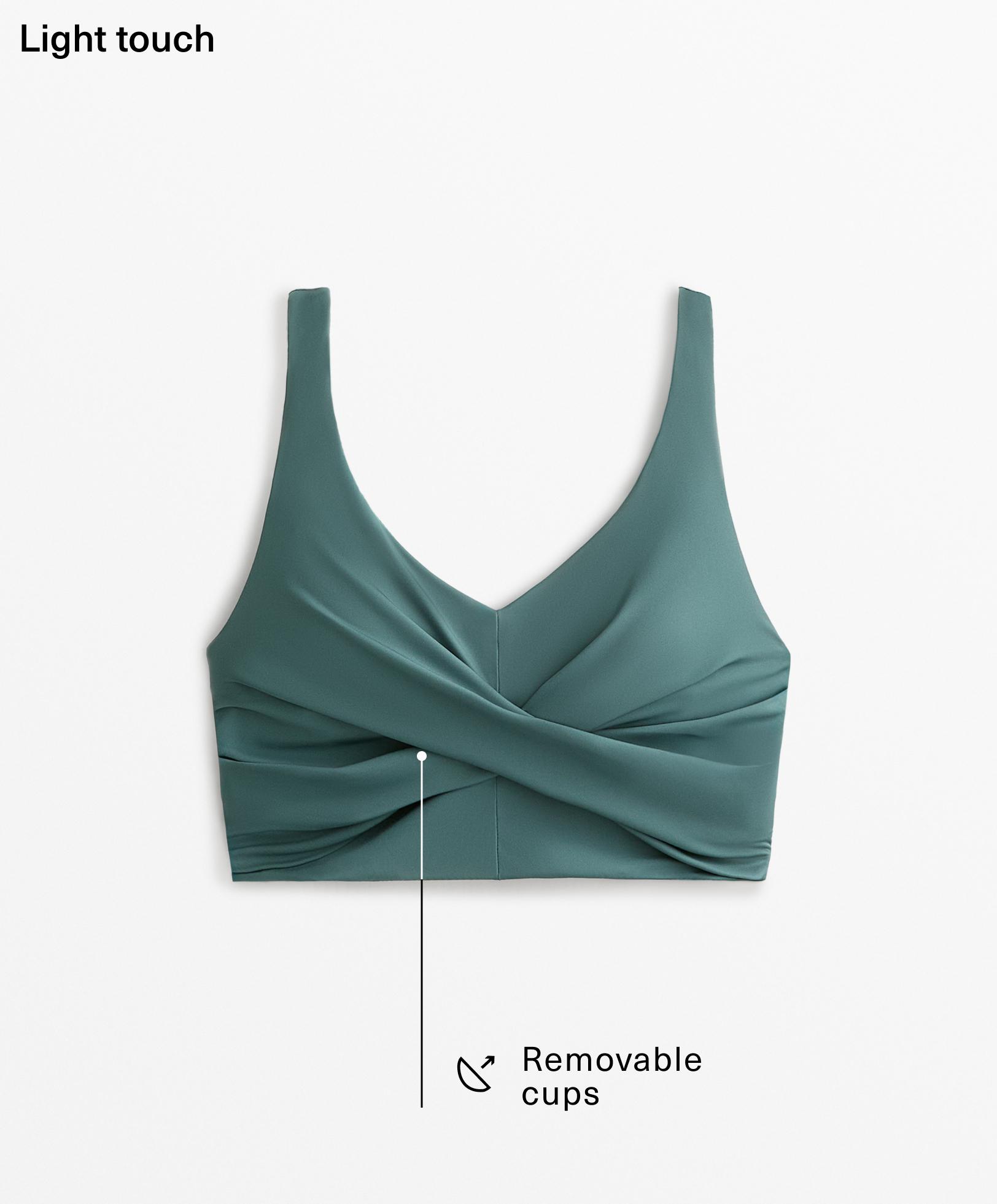 Light Touch crossover tank top