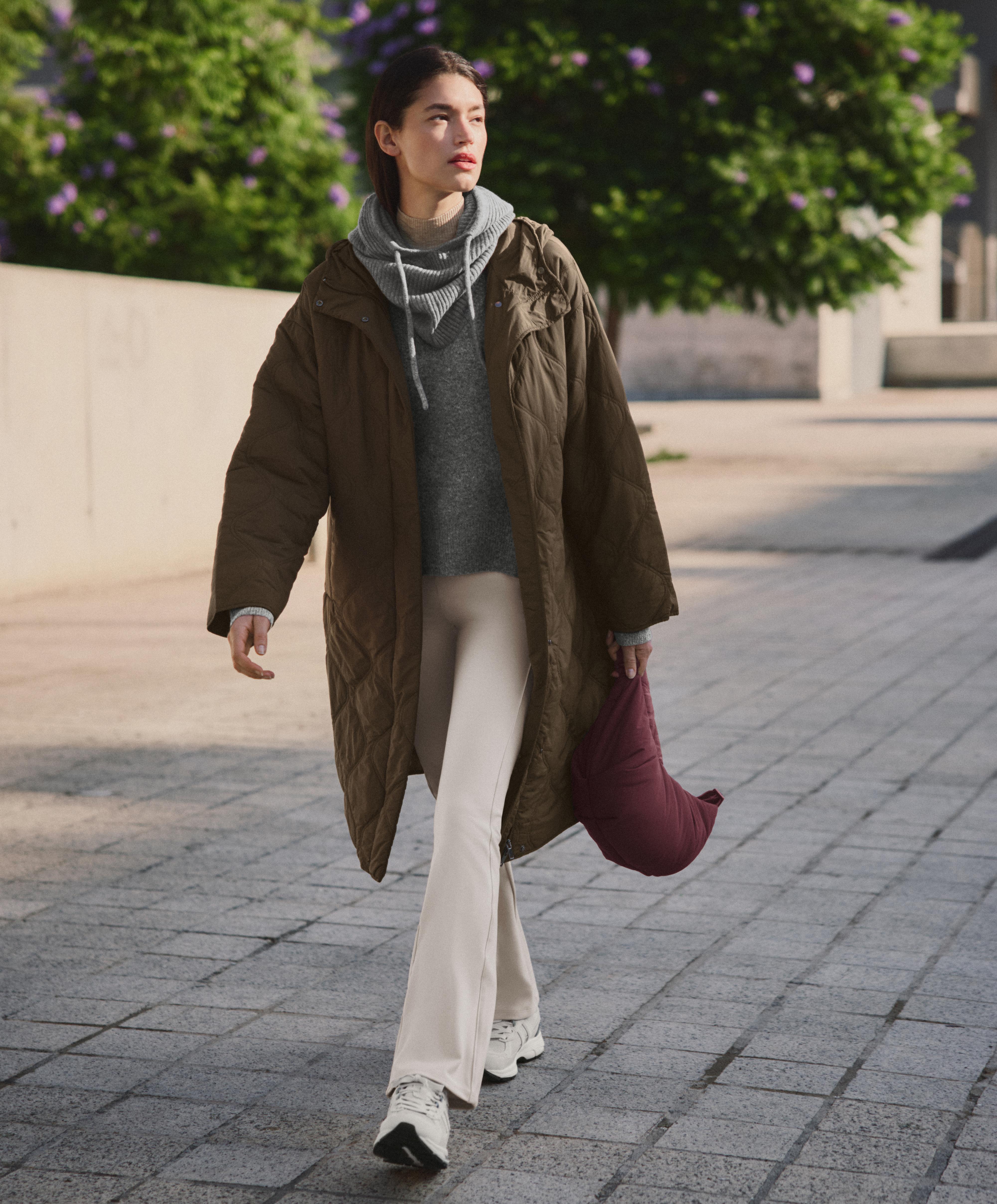FELLEX® AEROGEL water-repellent long padded jacket