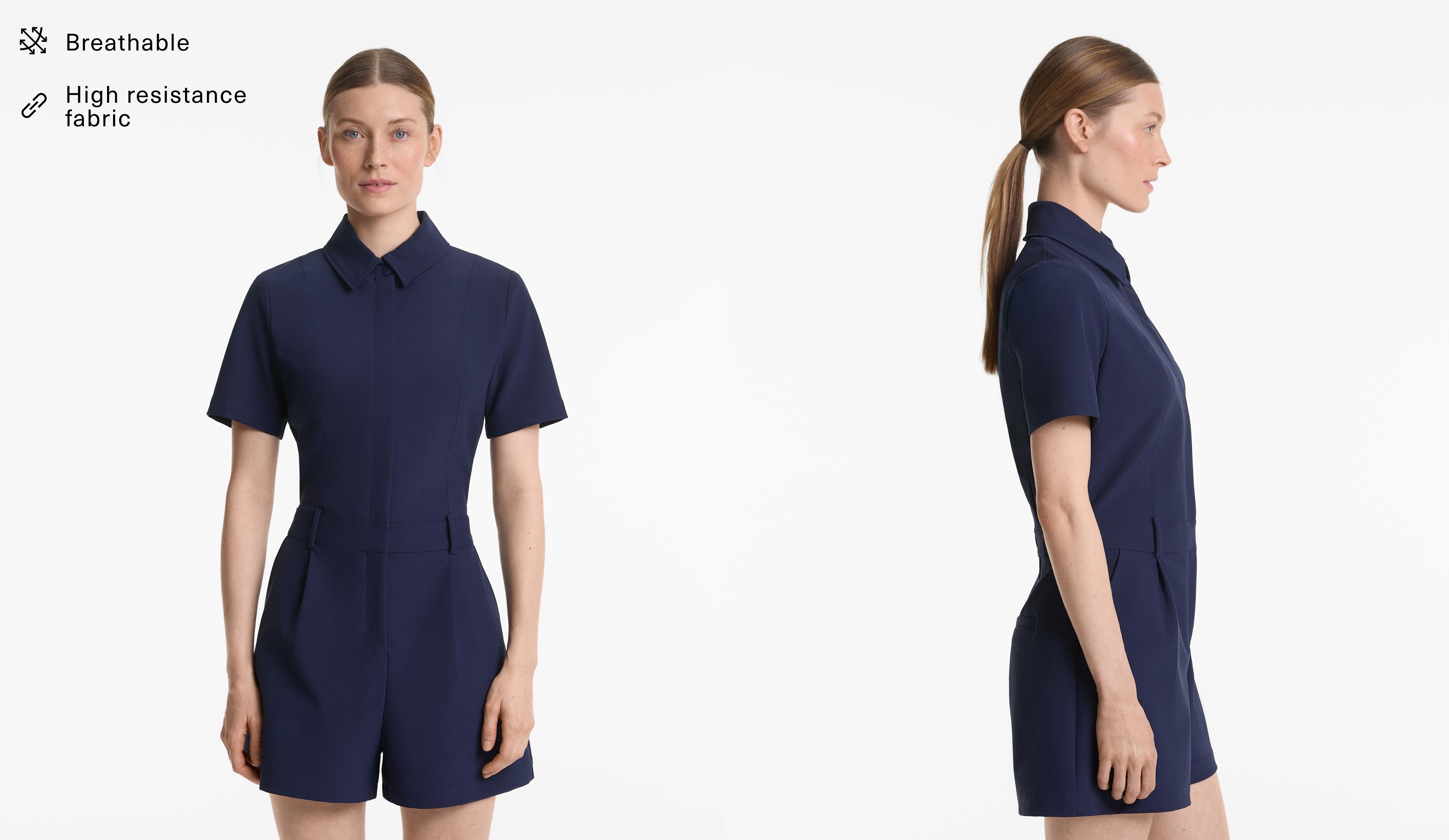 Playsuit i twill - Rea