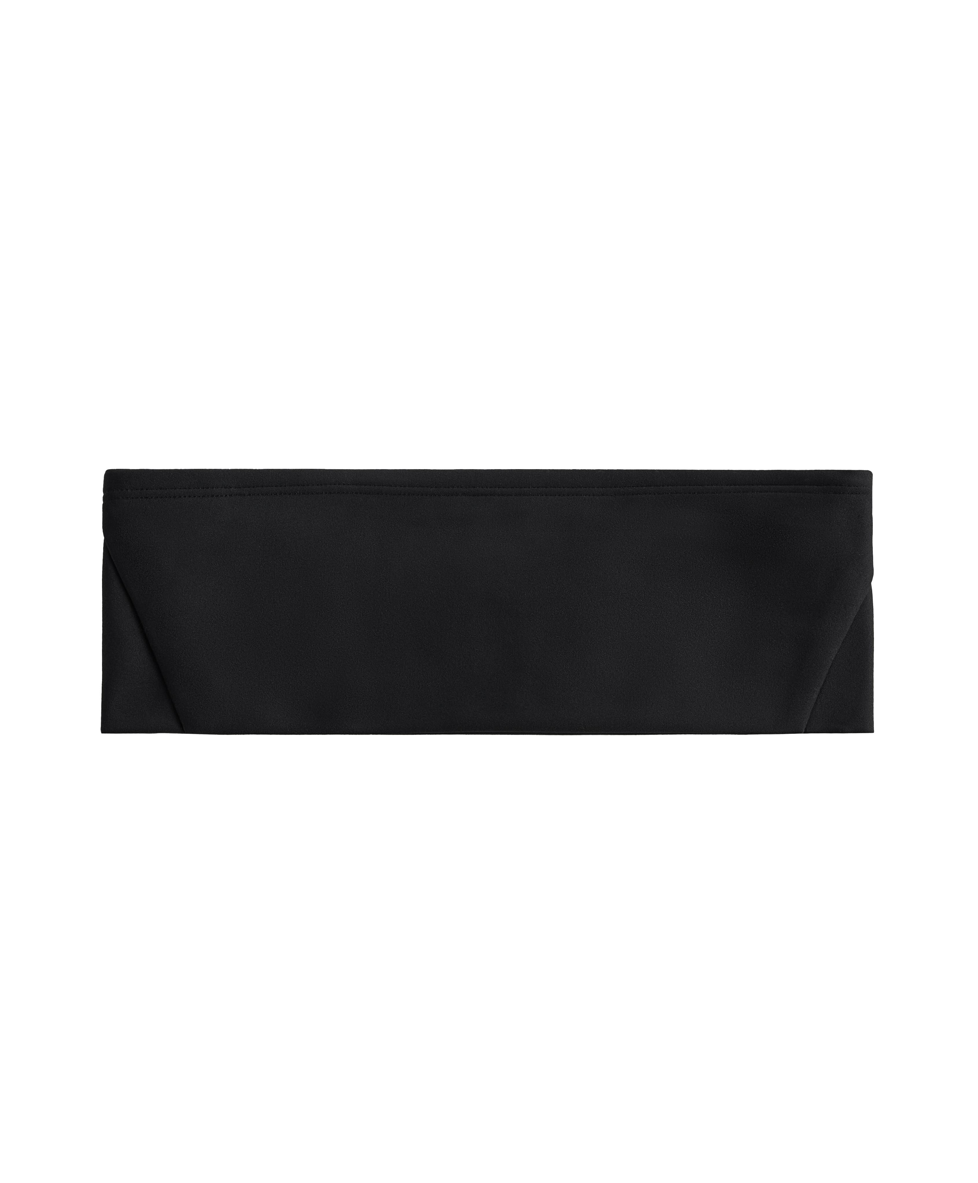 9 cm sports headband — BLACK