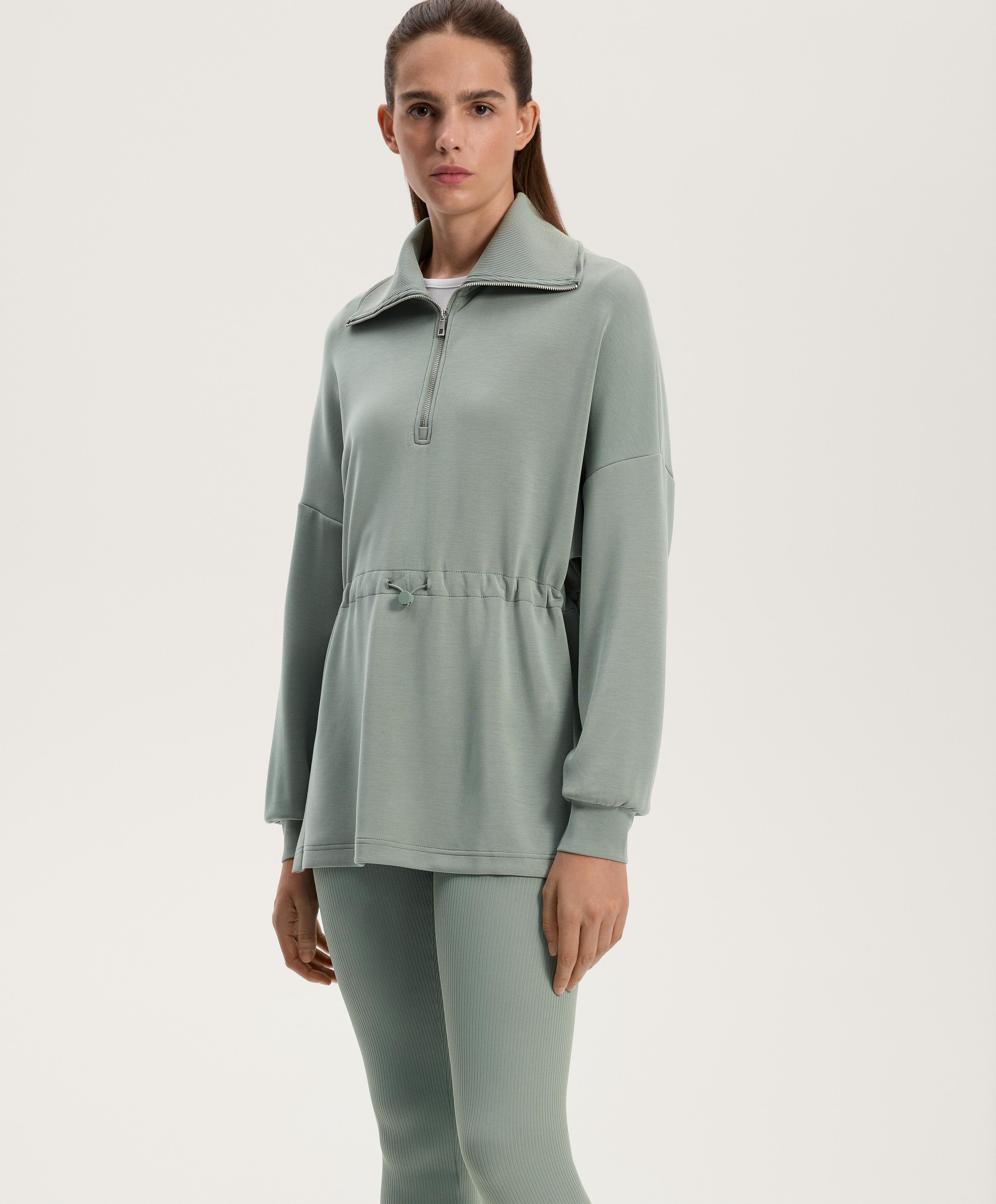 【LON 】TWO SIDE SWEATSHIRT #3 SWEATSHIRT BAINHA DUPLA CAPUZ VARSITY - Cinzento-antracito