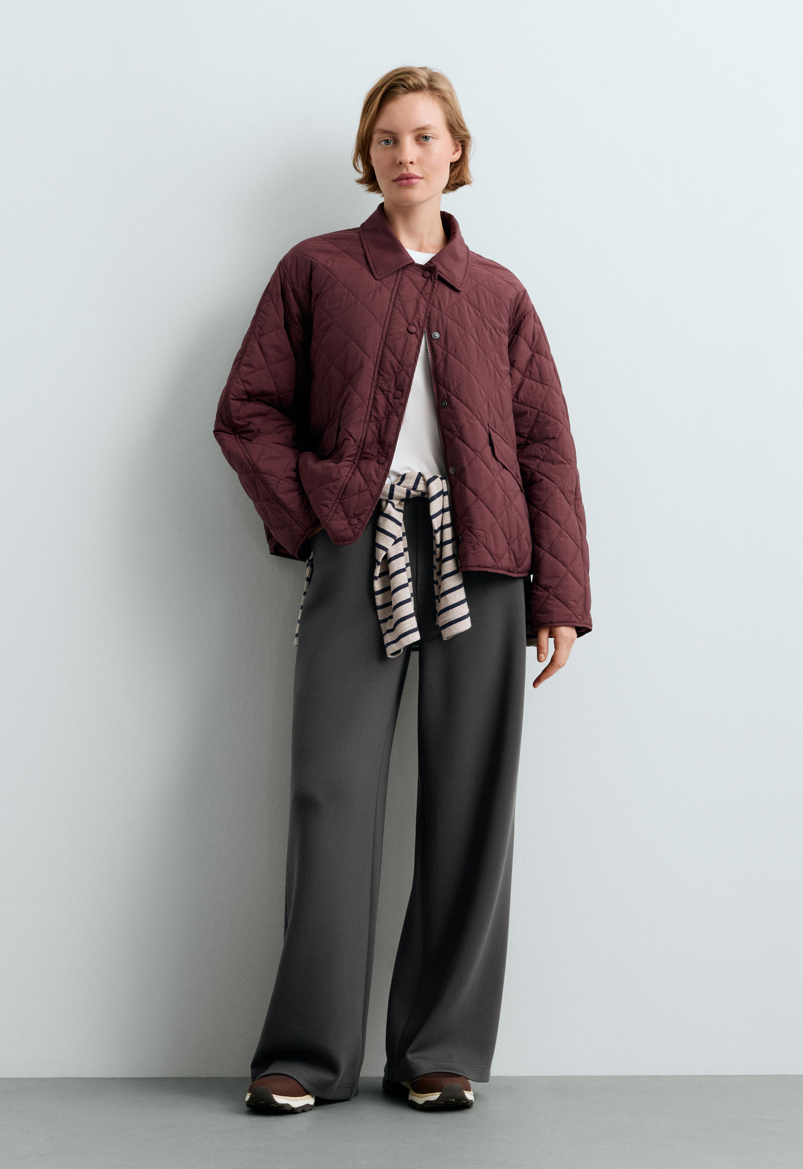 5-pocket wide-leg trousers