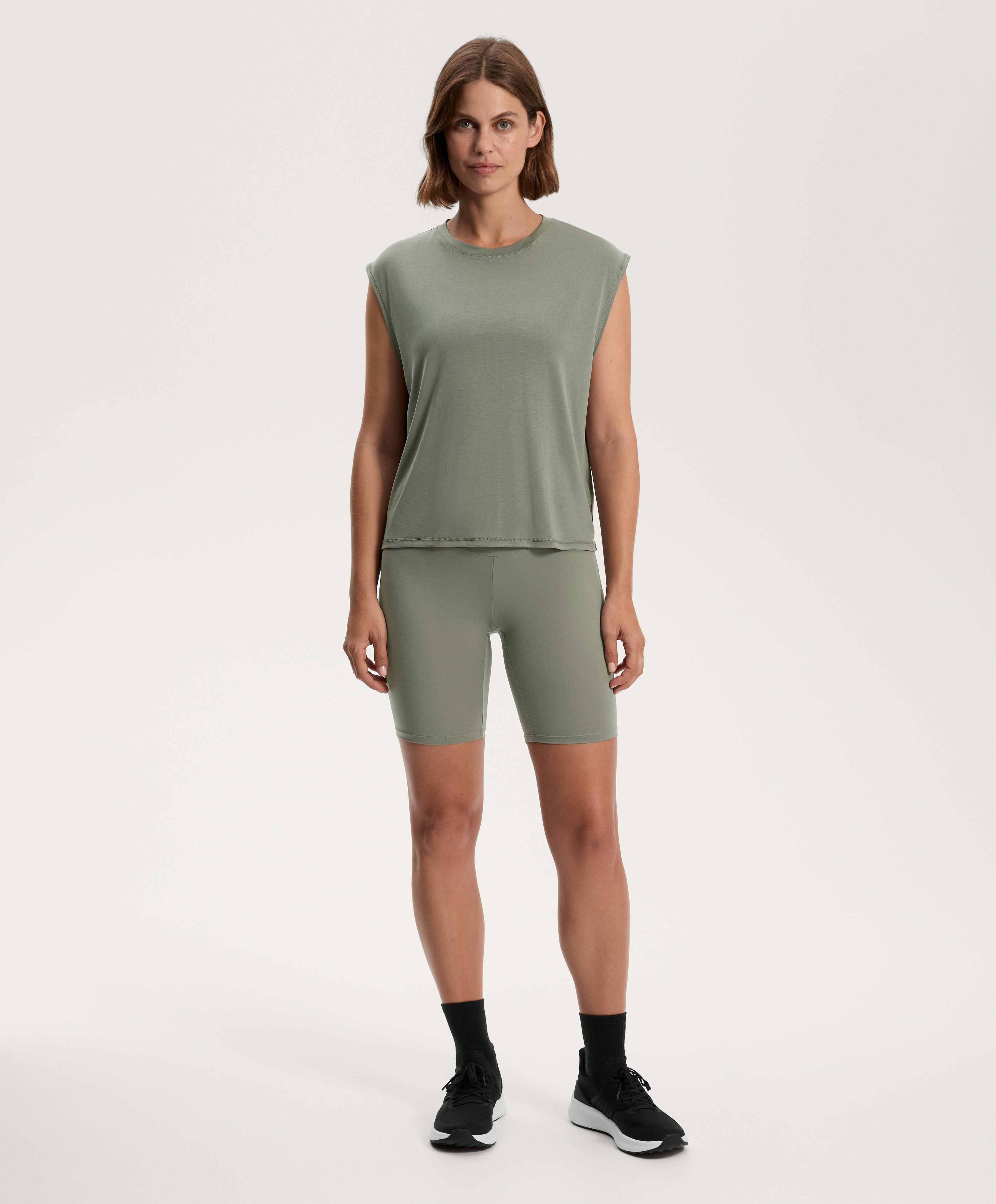 Ärmlös t-shirt i modalmix - Rea Ärmlös t-shirt i modalmix - Rea