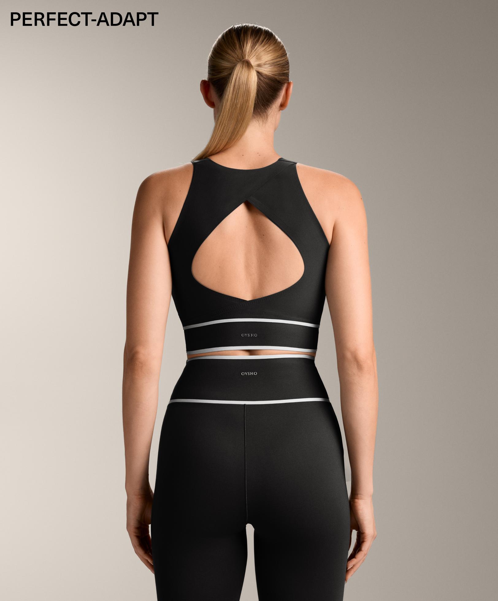 Perfect-adapt crossover strap Tank top