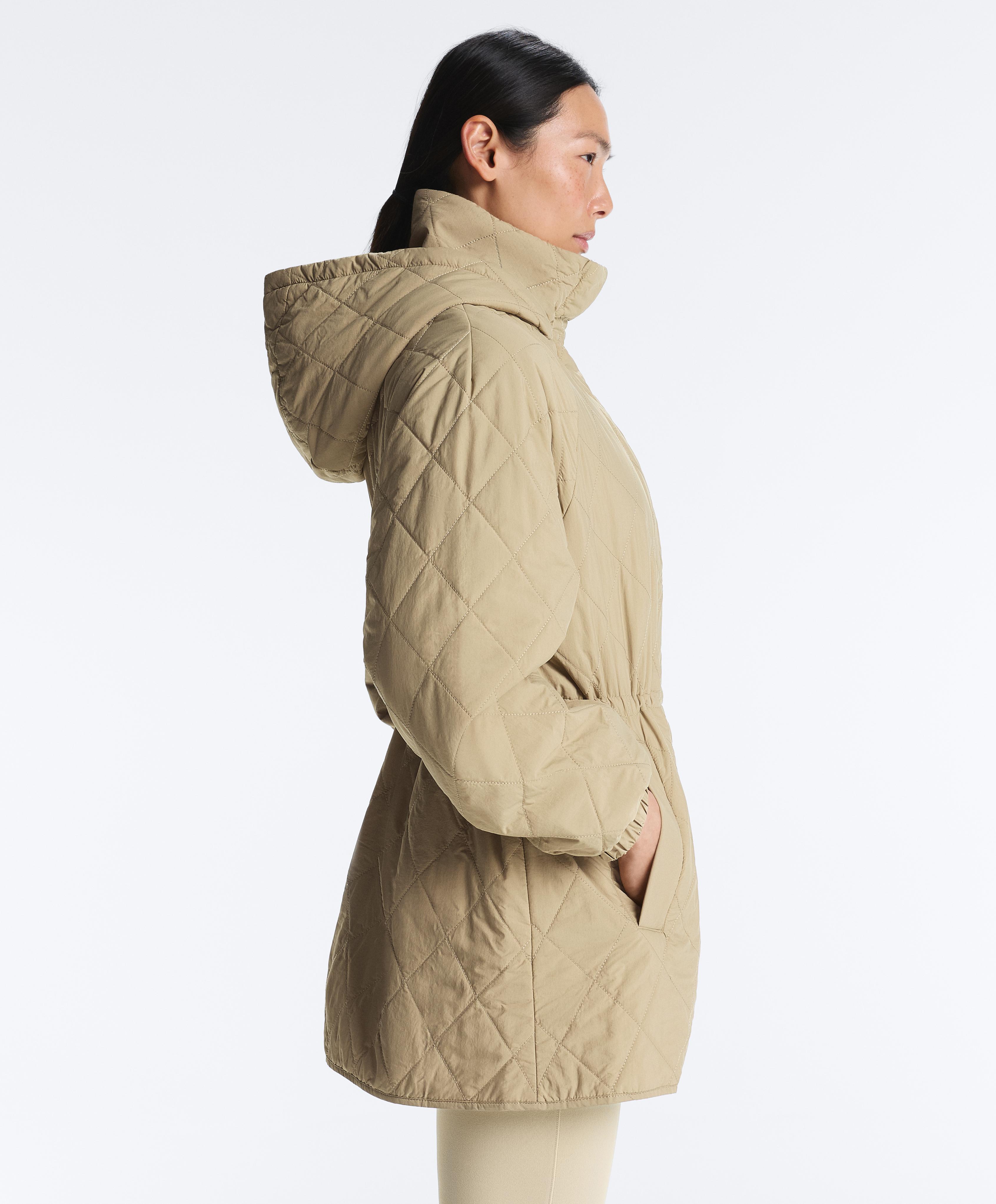 FELLEX® AEROGEL padded jacket — GREEN BEIGE