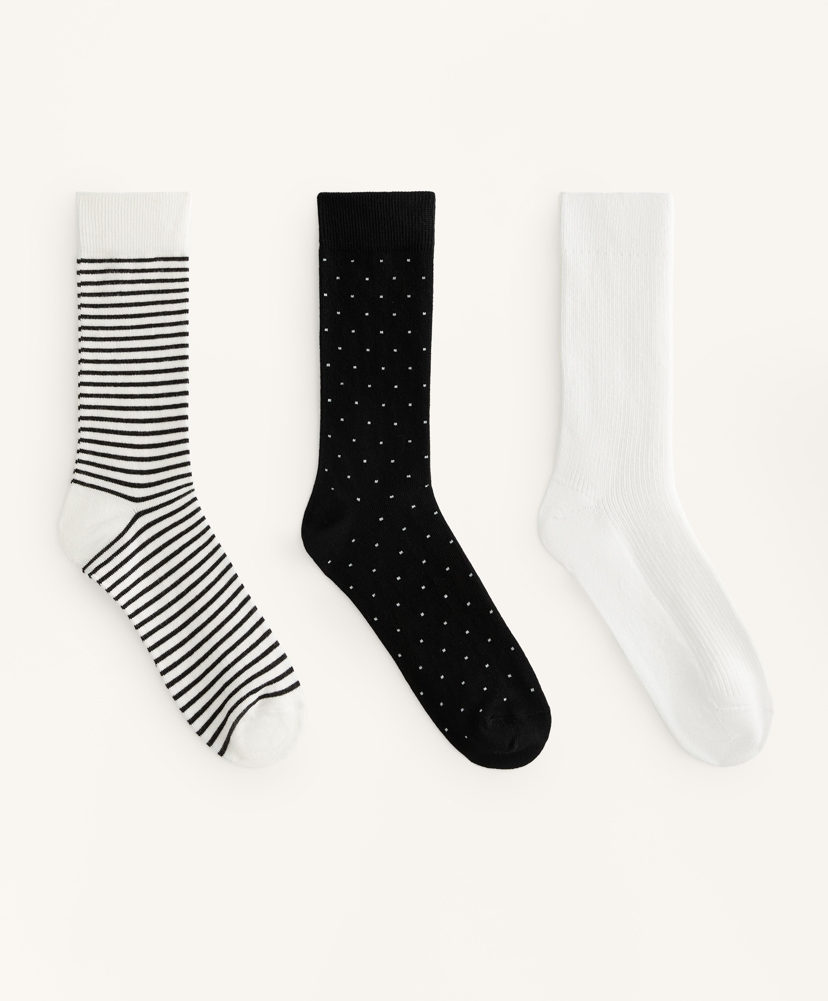 3 pairs of cotton blend Classic socks
