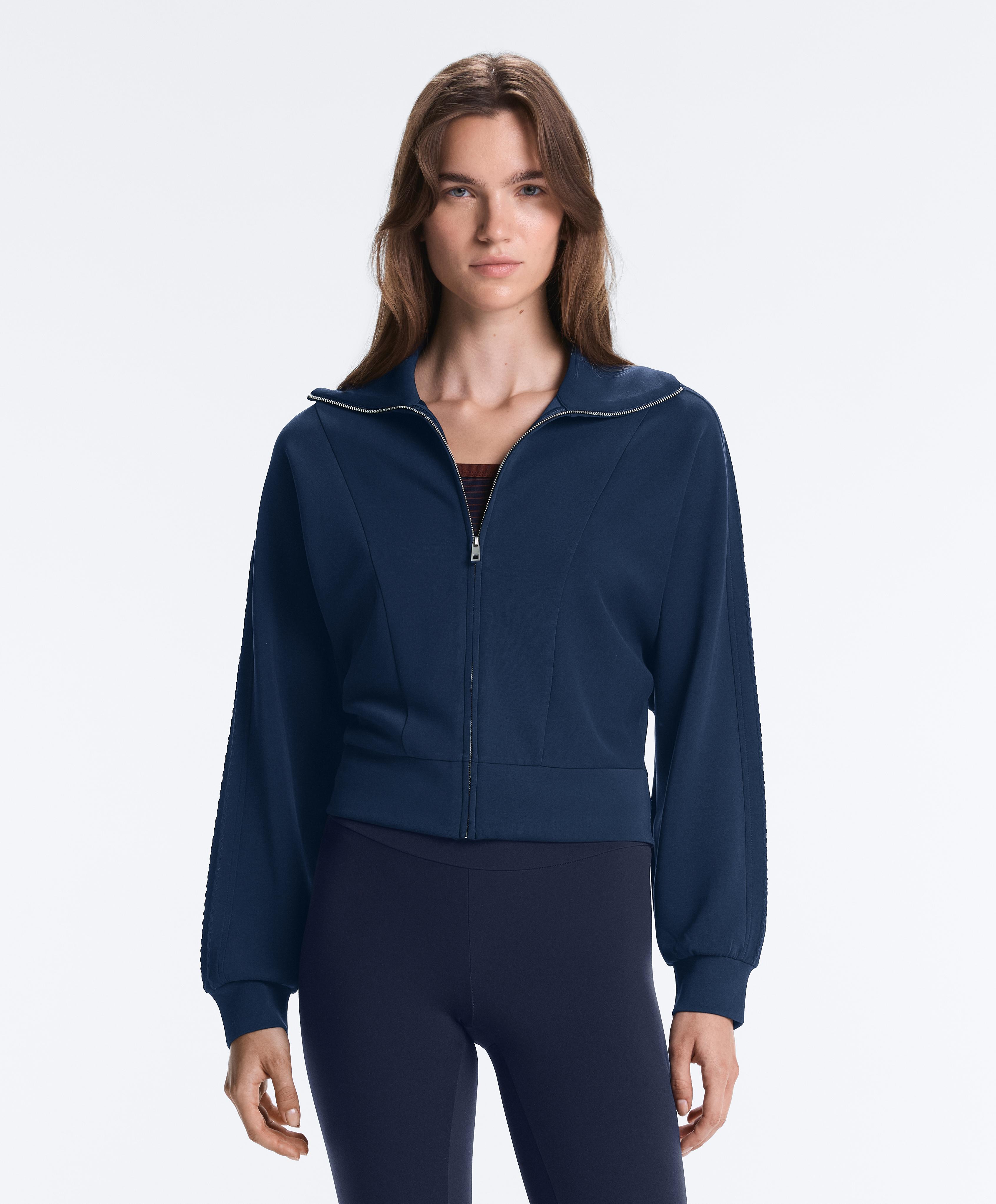 Soft-touch modal bomber jacket Soft-touch modal bomber jacket