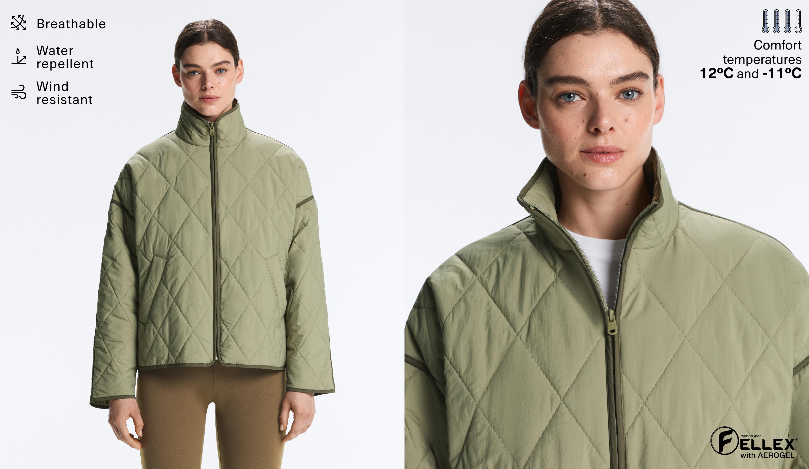 Veste matelassée déperlante FELLEX® avec AEROGEL Veste matelassée déperlante FELLEX® avec AEROGEL