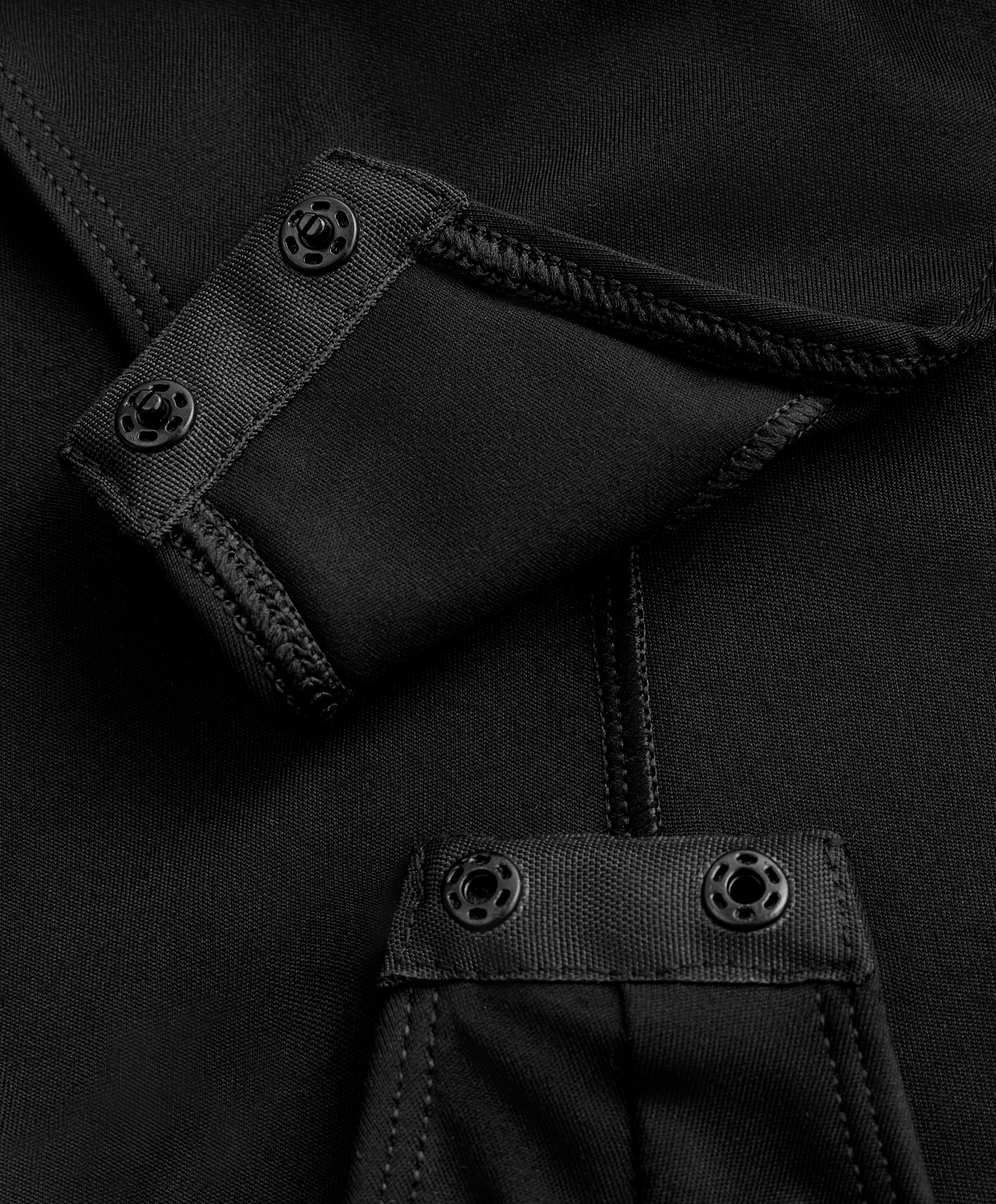Open-back Comfortlux body — BLACK