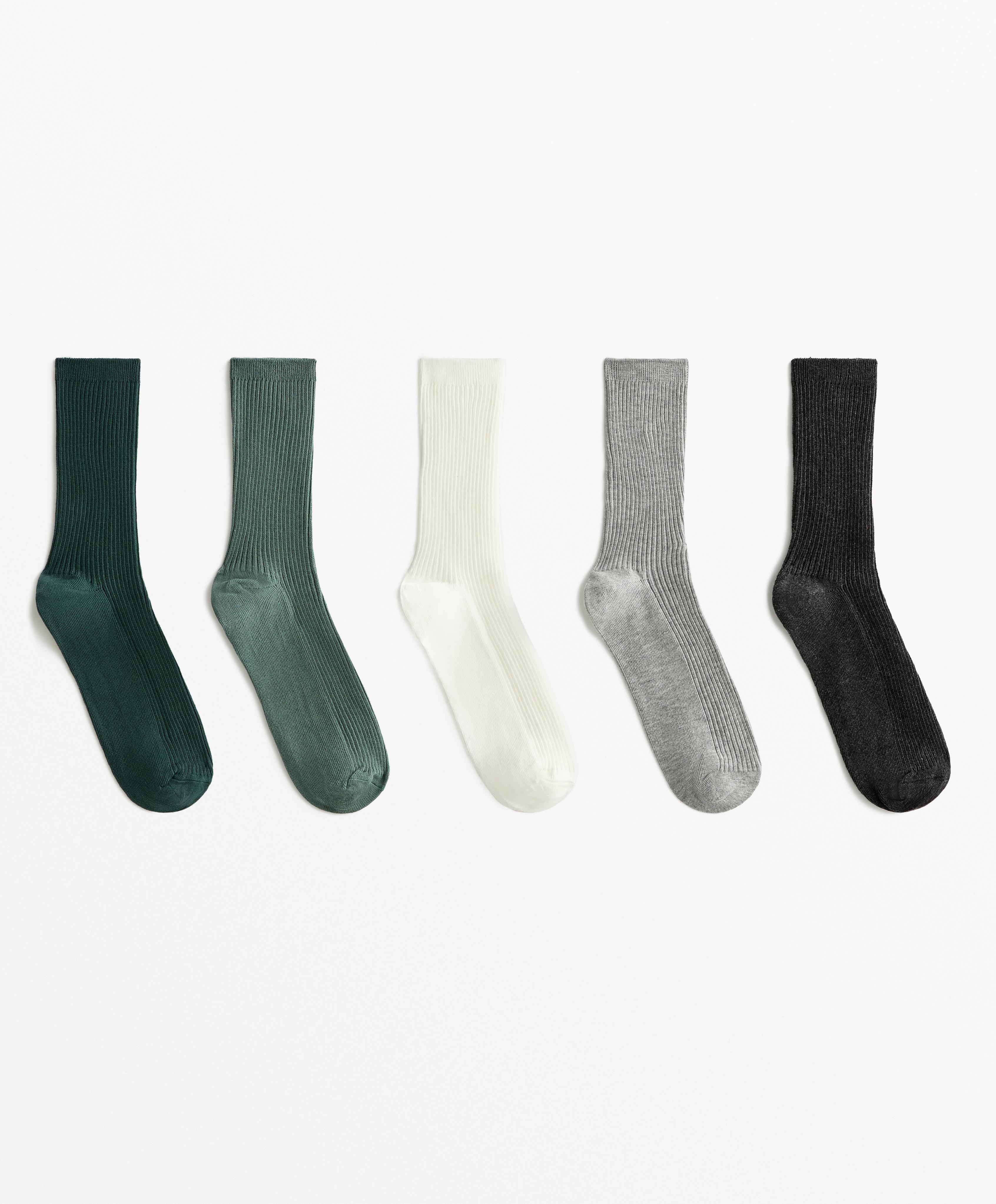 5 pairs of cotton blend classic socks