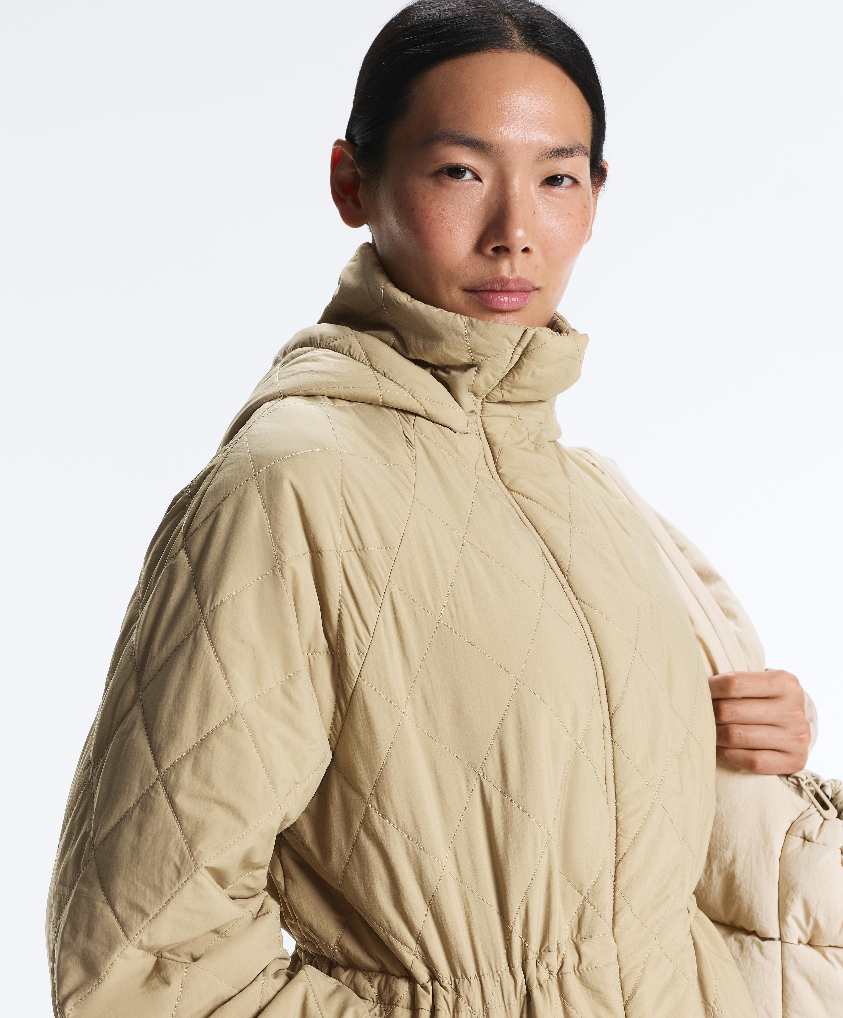 FELLEX® AEROGEL padded jacket — GREEN BEIGE