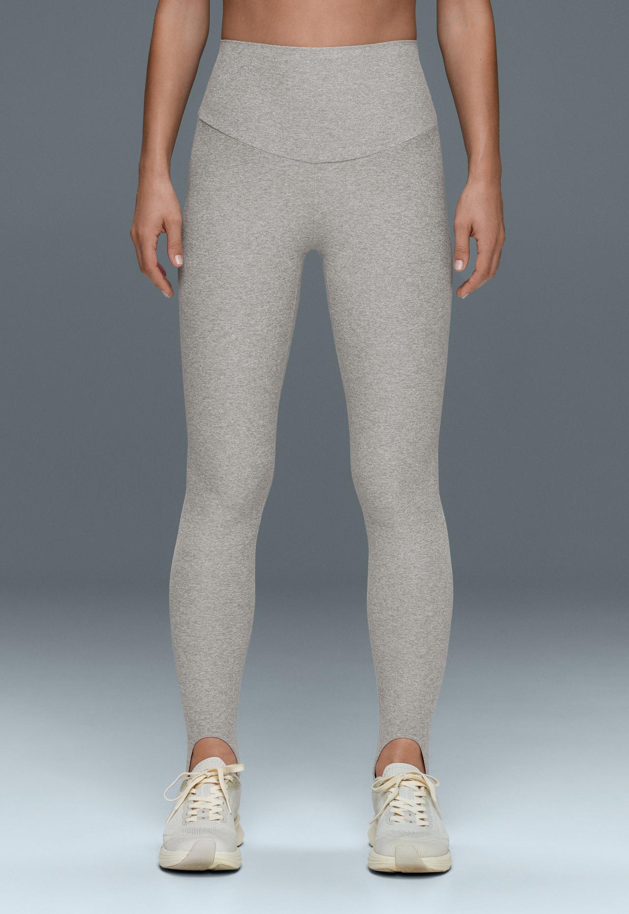 Leggings ankle-length super high rise comfortlux stirrup — GREY MELANGE