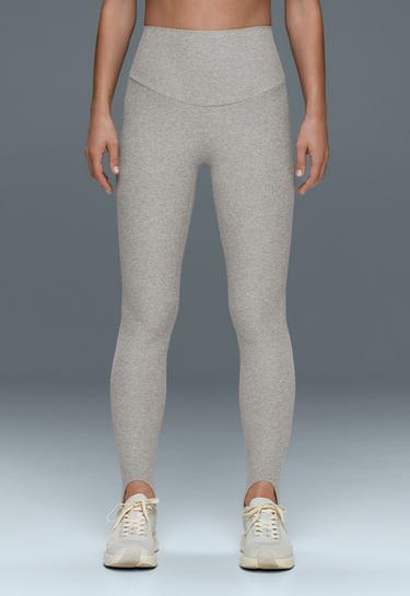 Leggings ankle-length super high rise comfortlux stirrup — GREY MELANGE 3