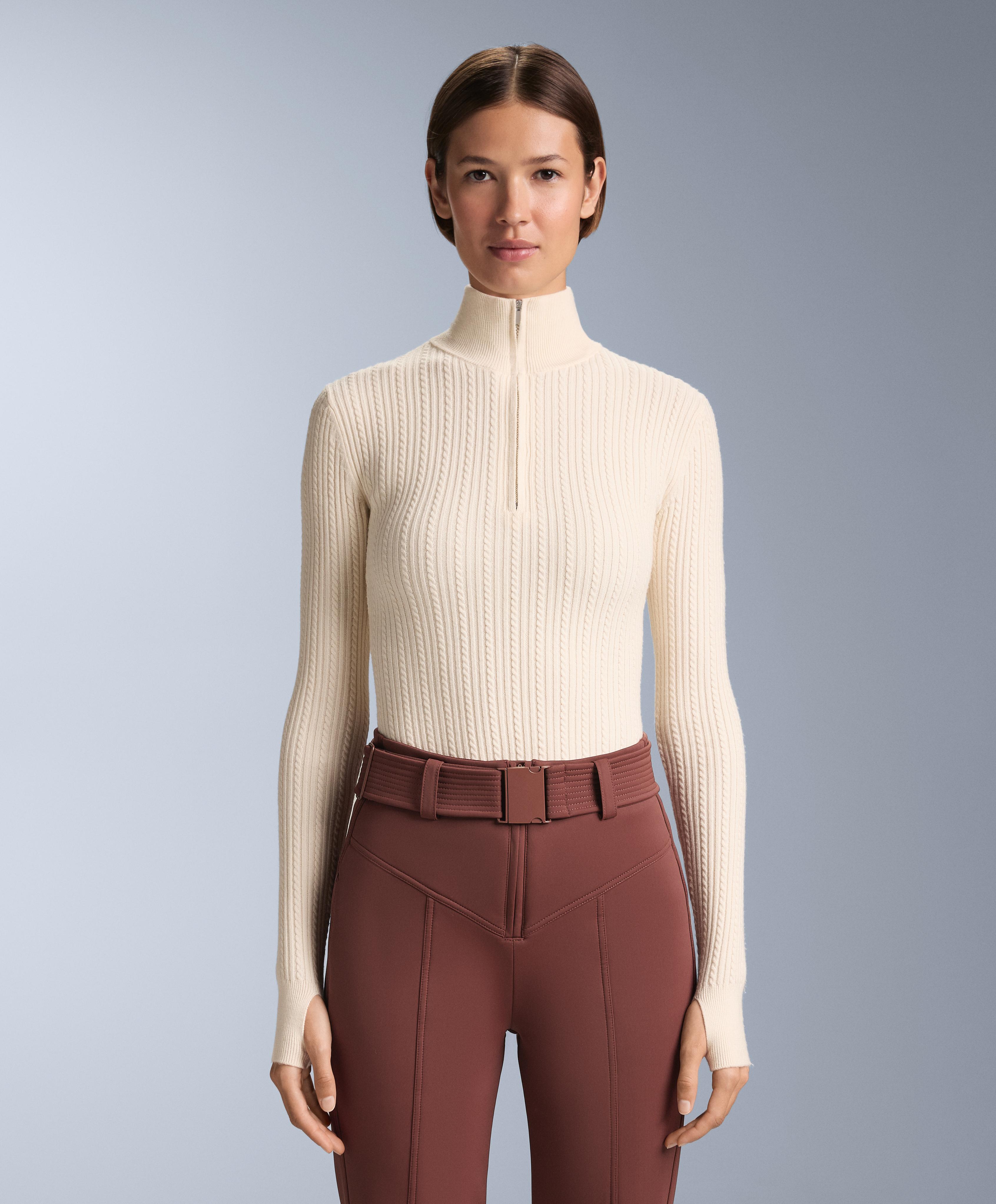 Maglietta termica base layer cavi mezza cerniera | OYSHO Italia