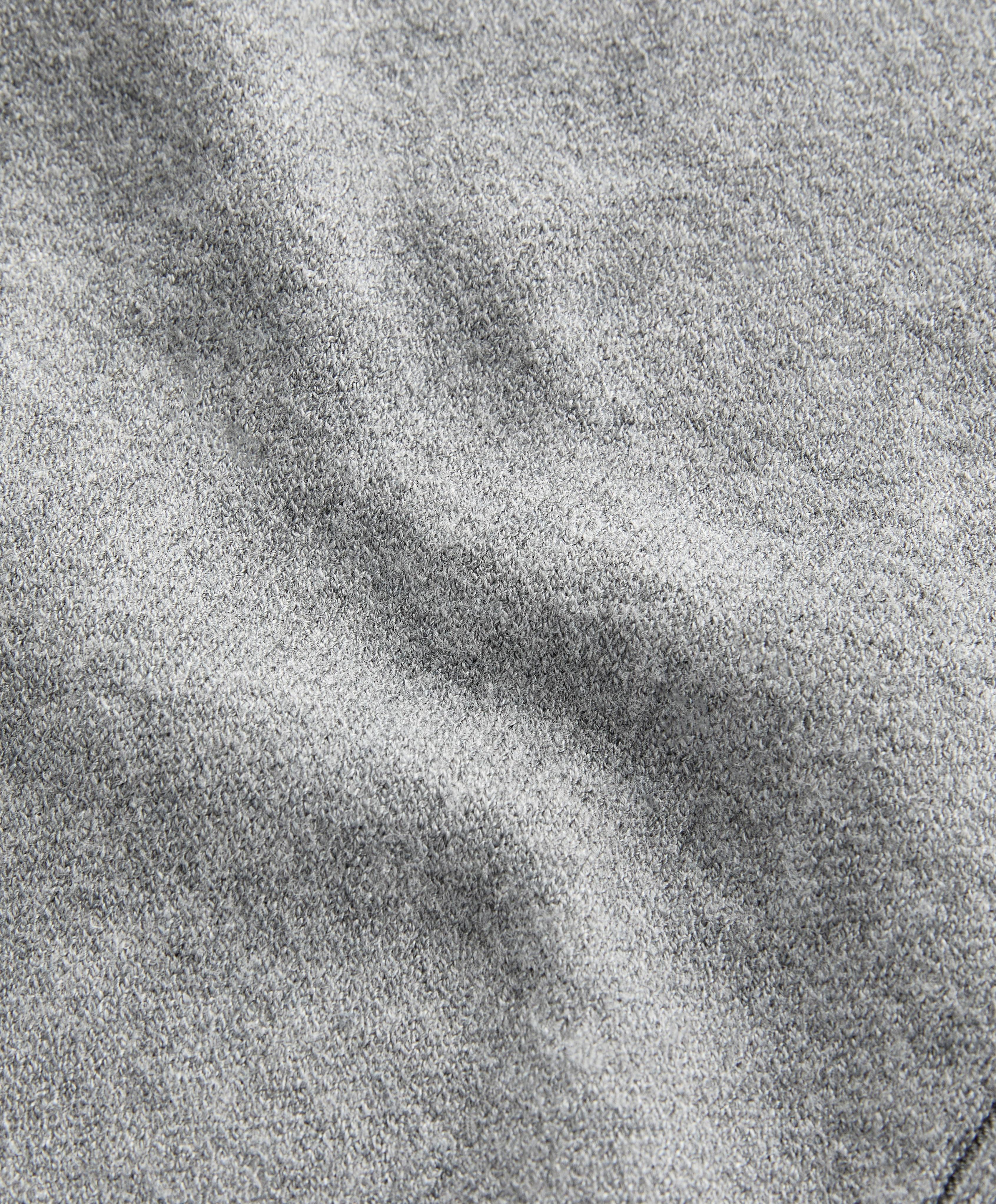 Straight-leg knit trousers with side rib