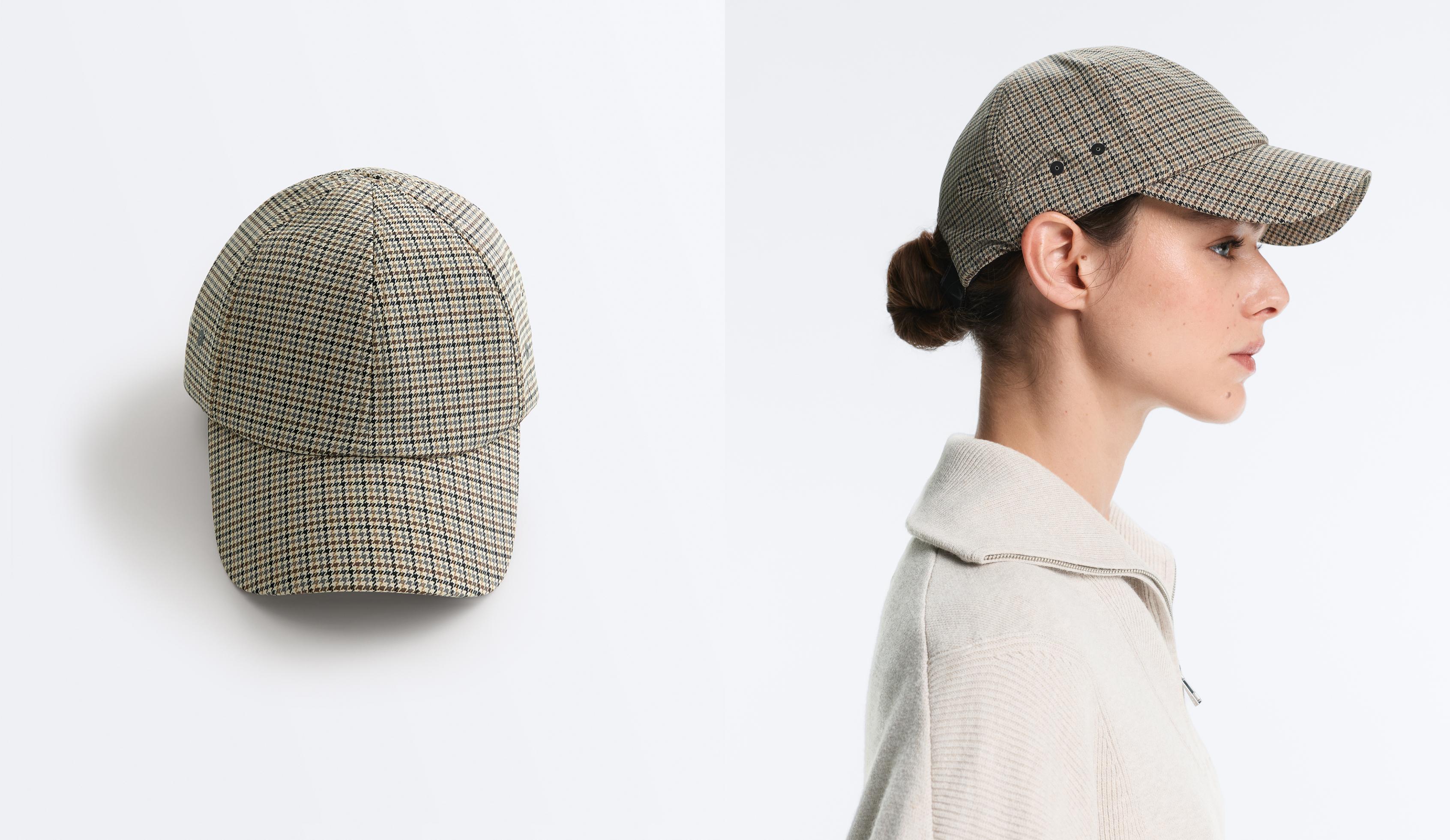 Hahnentritt-Mütze Hahnentritt-Mütze