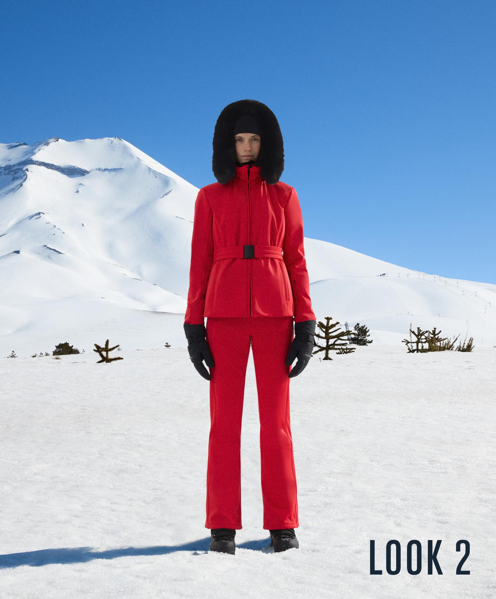 Total look ski κόκκινο