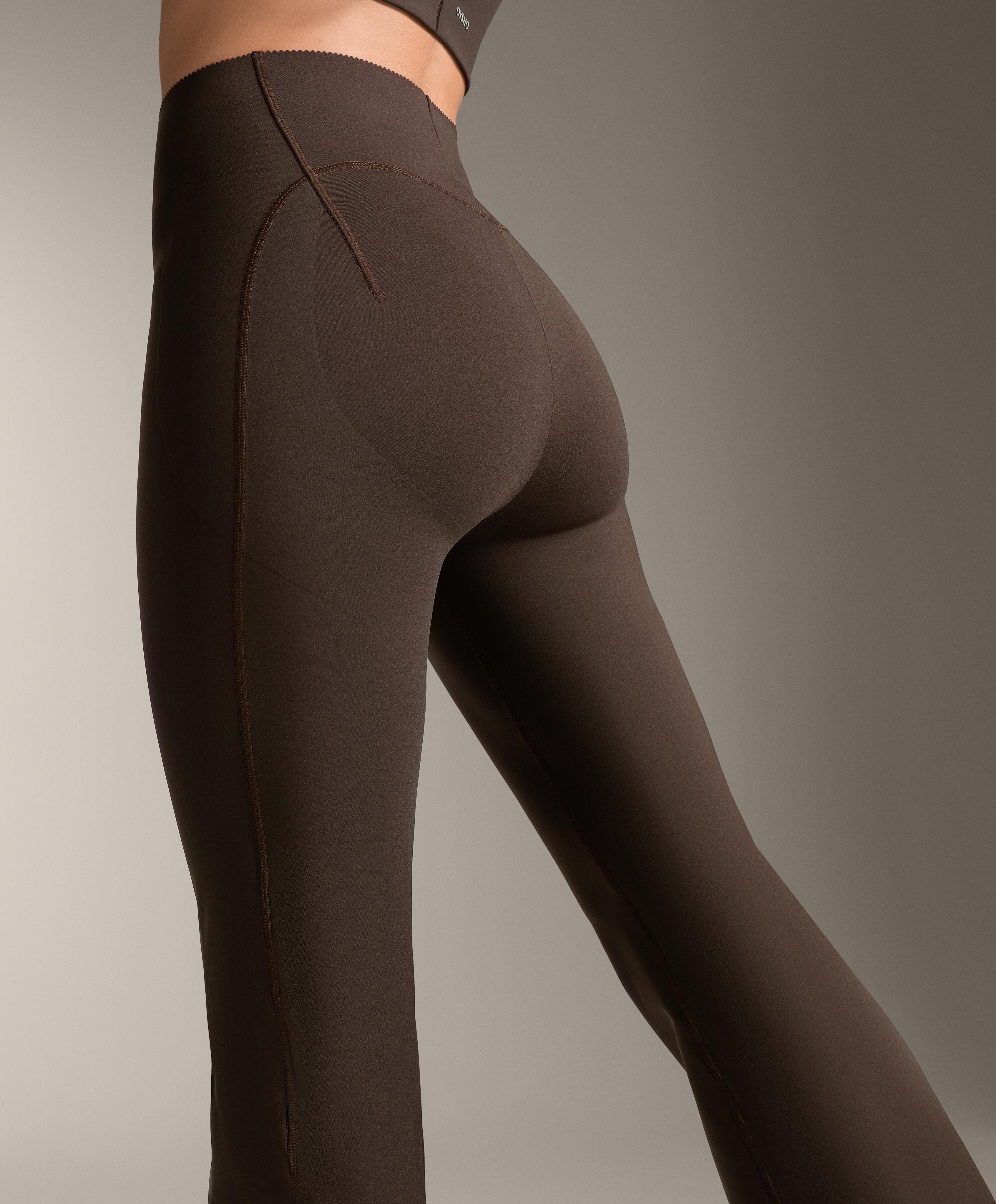 High-rise Compressive Raise Up Flare Trousers - Sale