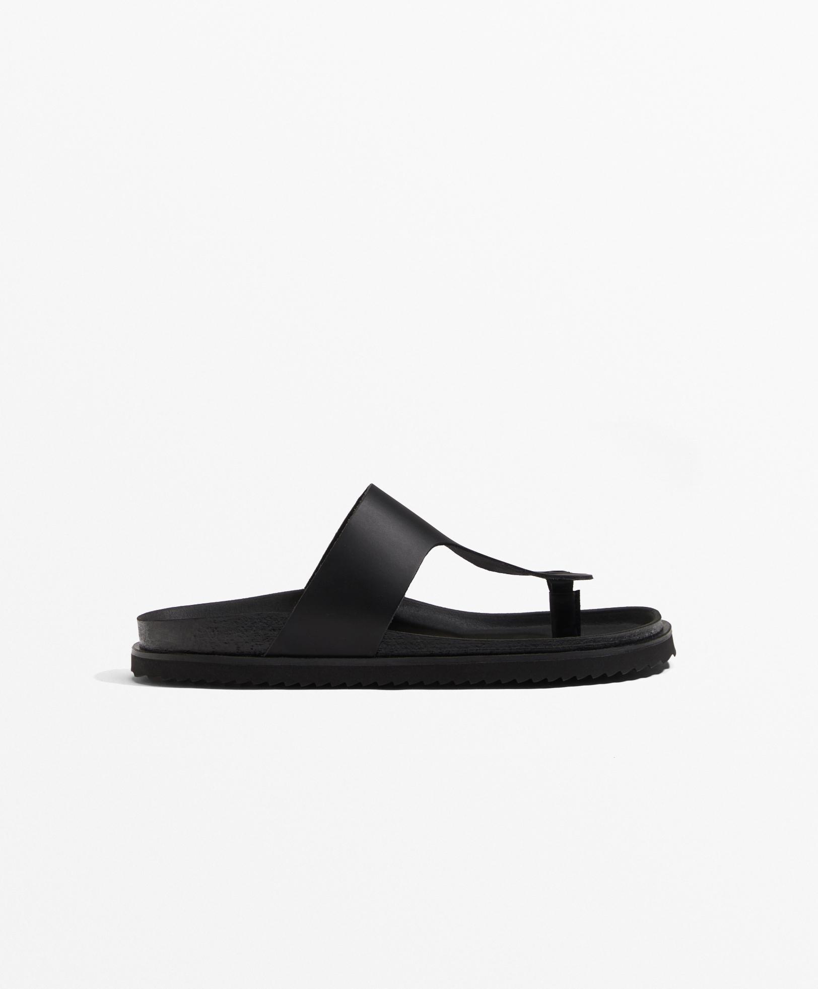 Sandalia piel corte T