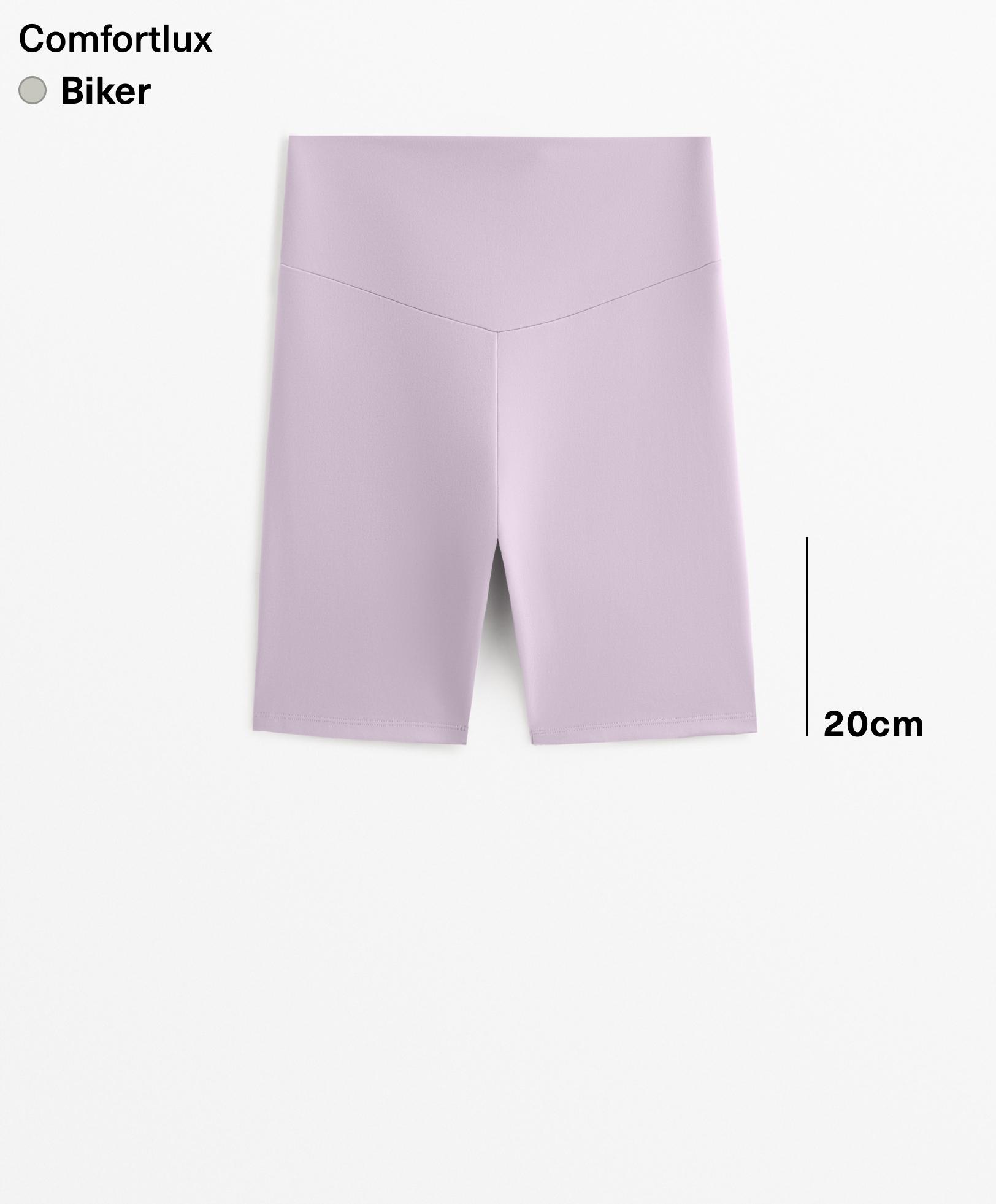 Comfortlux high-rise 20cm biker leggings