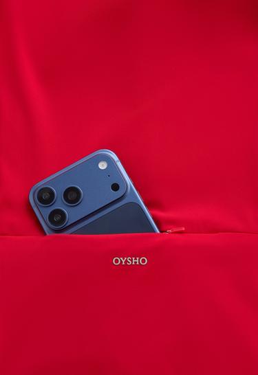 Short Light Touch technical jacket — STRONG RED 9